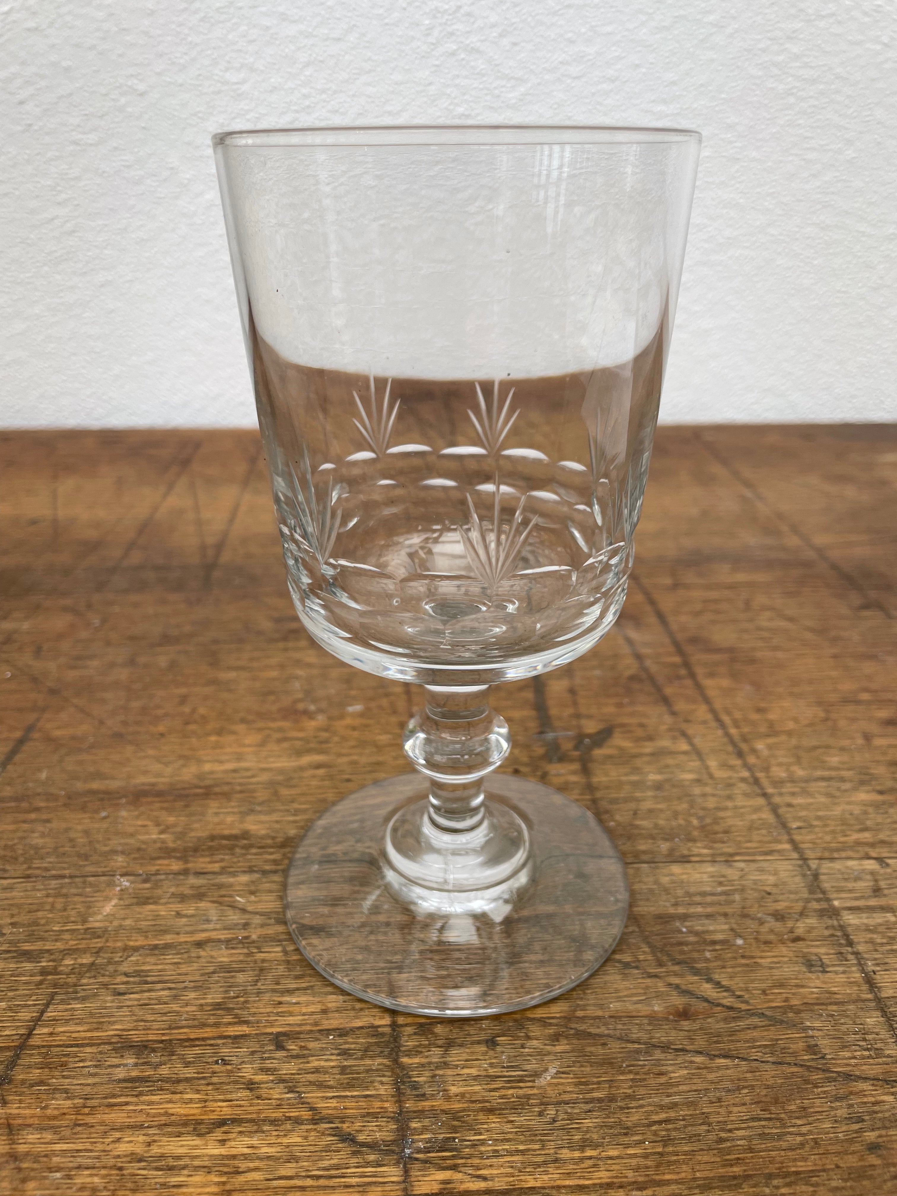 French bistro glass – Gården i skoven