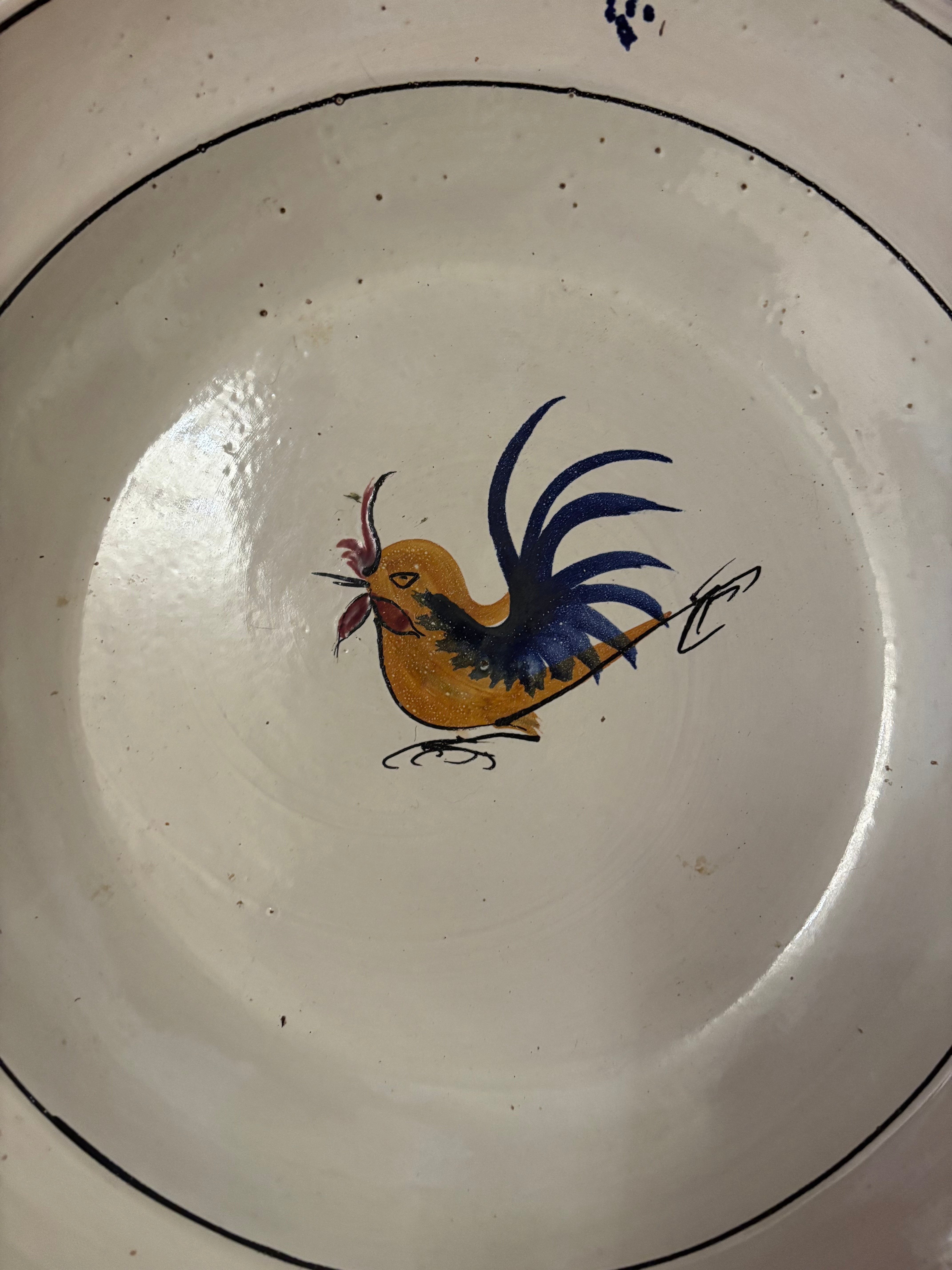 Italiensk fat, Ø40 cm.