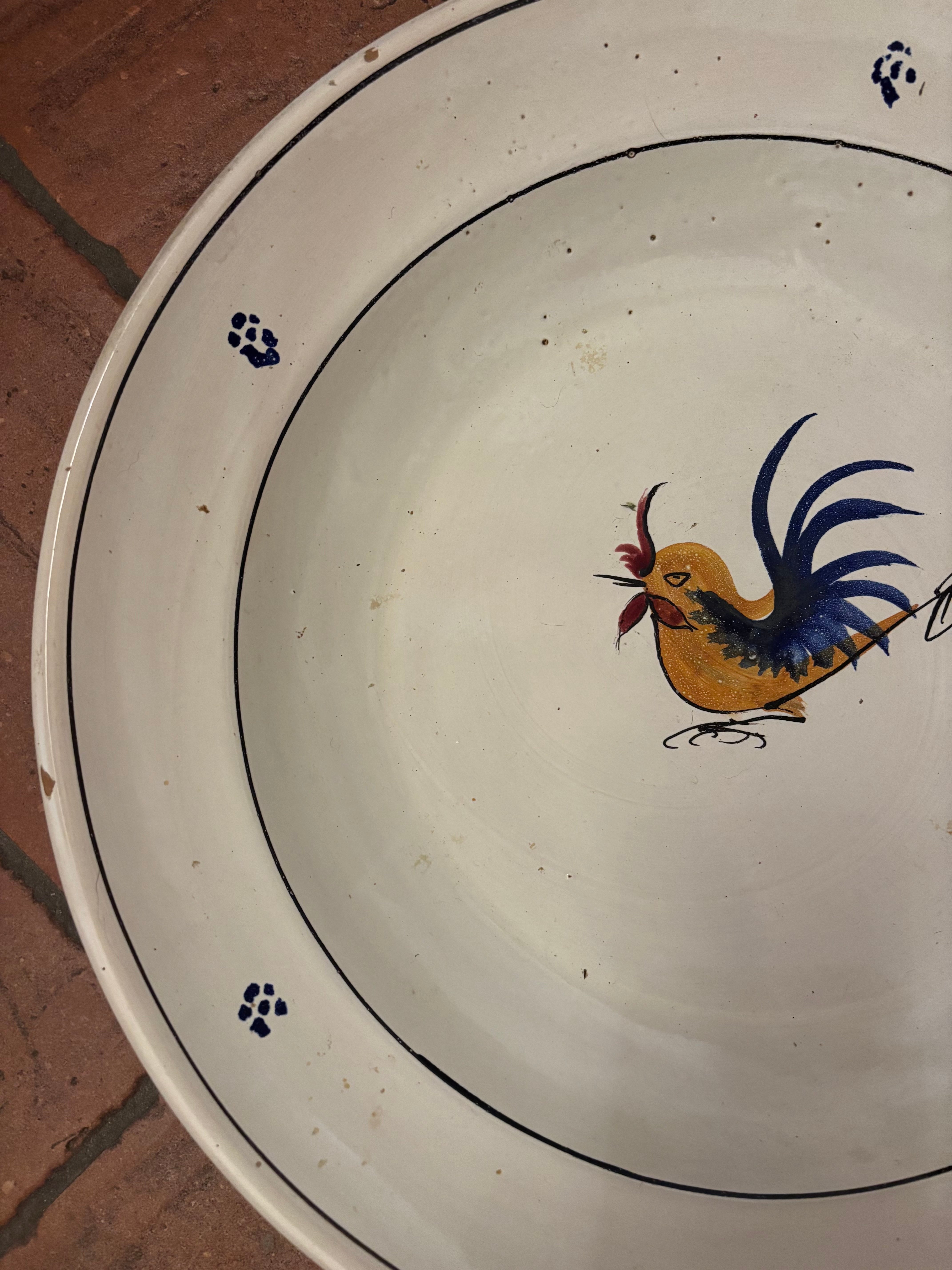 Italiensk fat, Ø40 cm.