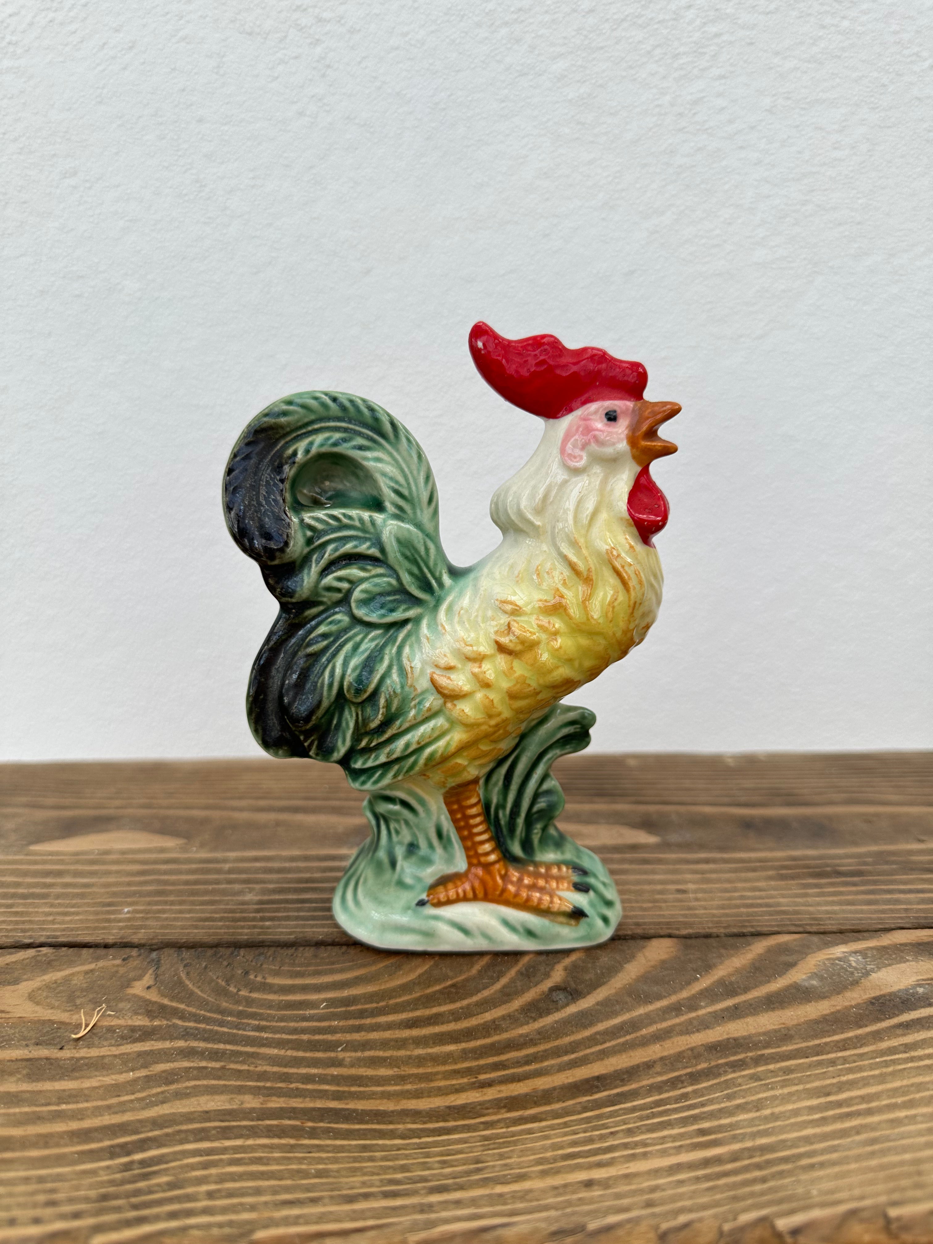 Porcelæns hane, 13 cm