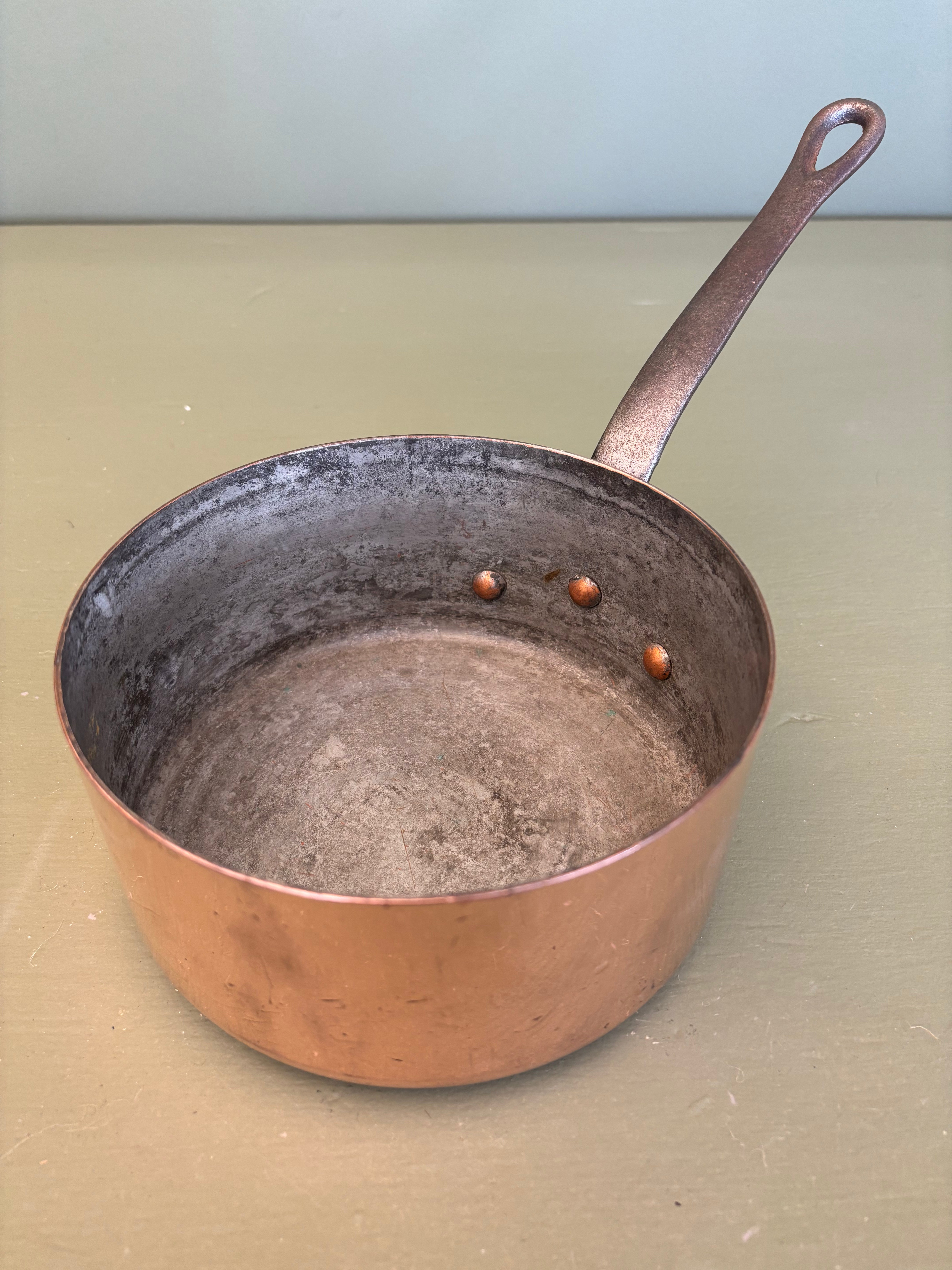 Kobbergryde, Ø16,5 cm.