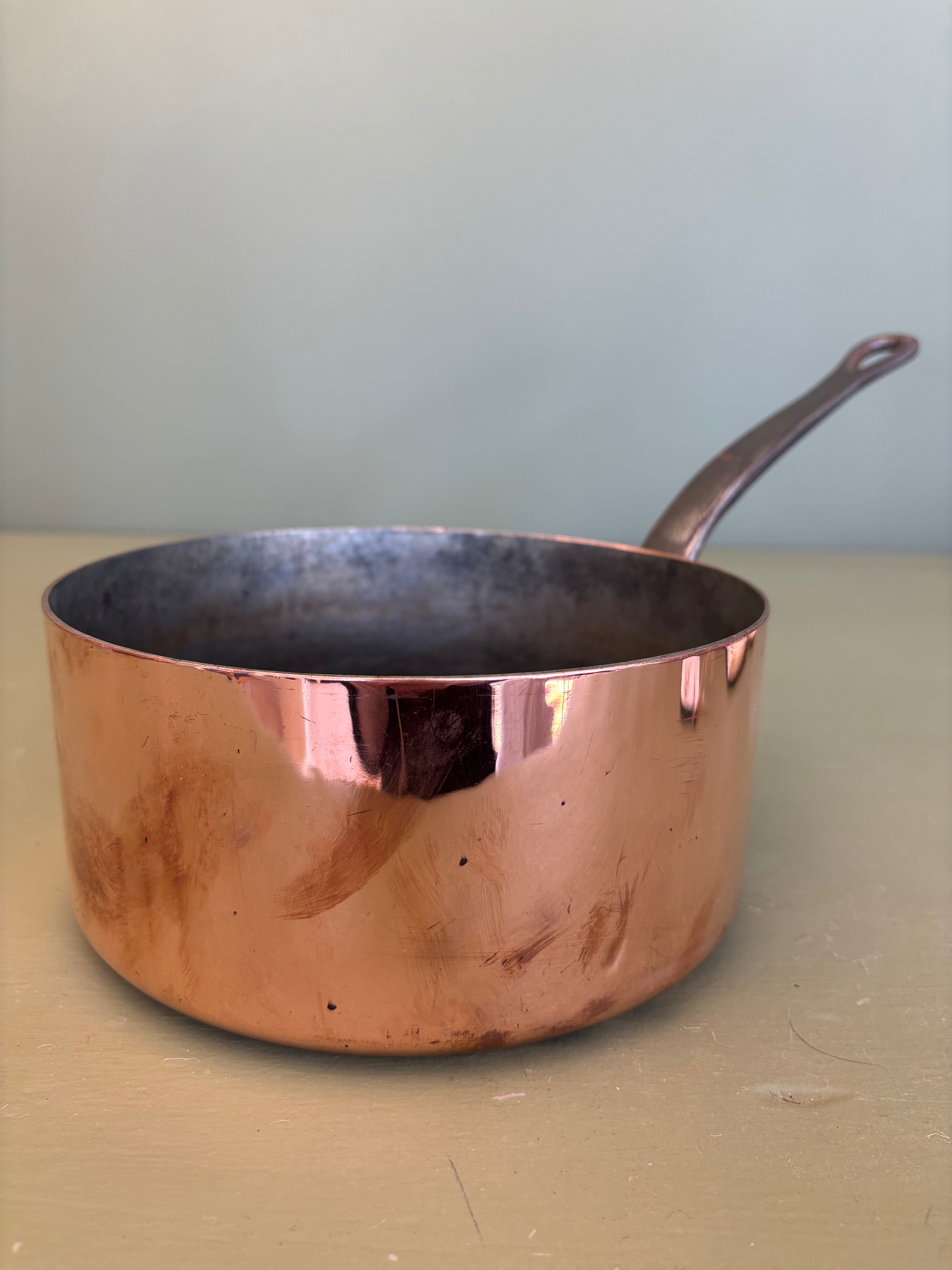 Kobbergryde, Ø19 cm.