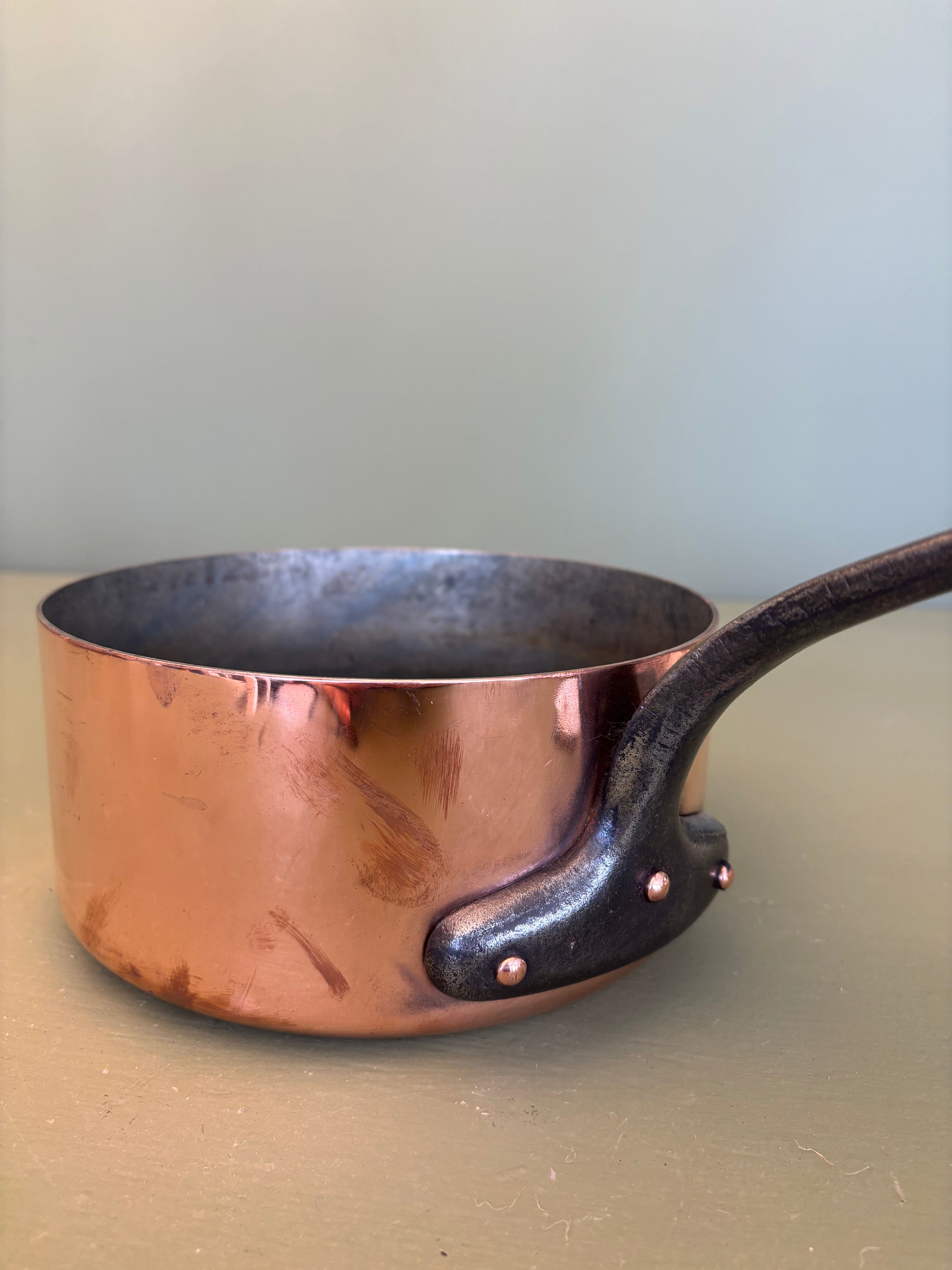 Kobbergryde, Ø19 cm.