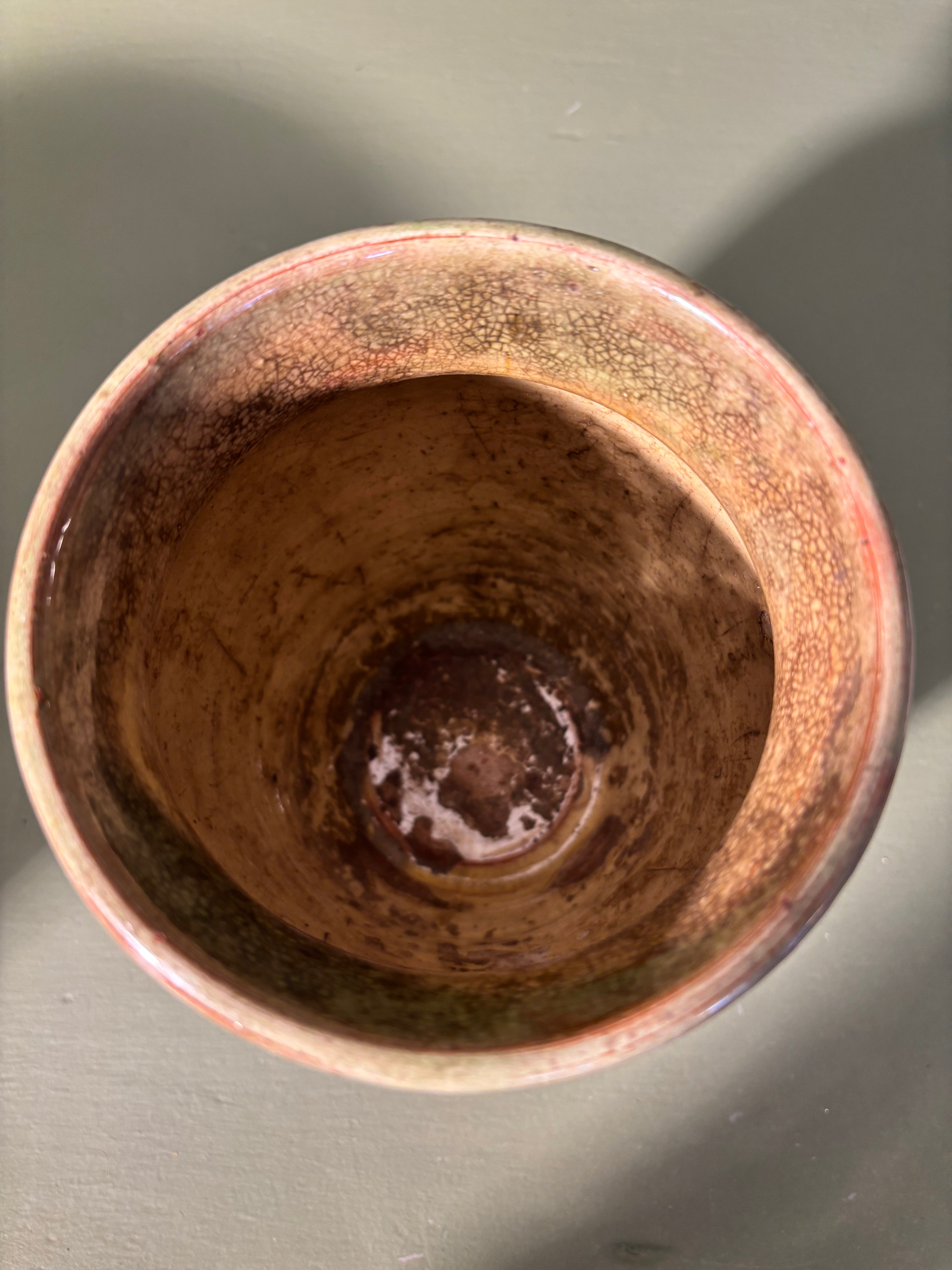 Fransk krukke, h17,5 cm.