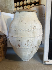 White Turkish jar, 76 cm