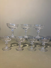 Champagneskåle, Ø9,5 cm. 7 stk.