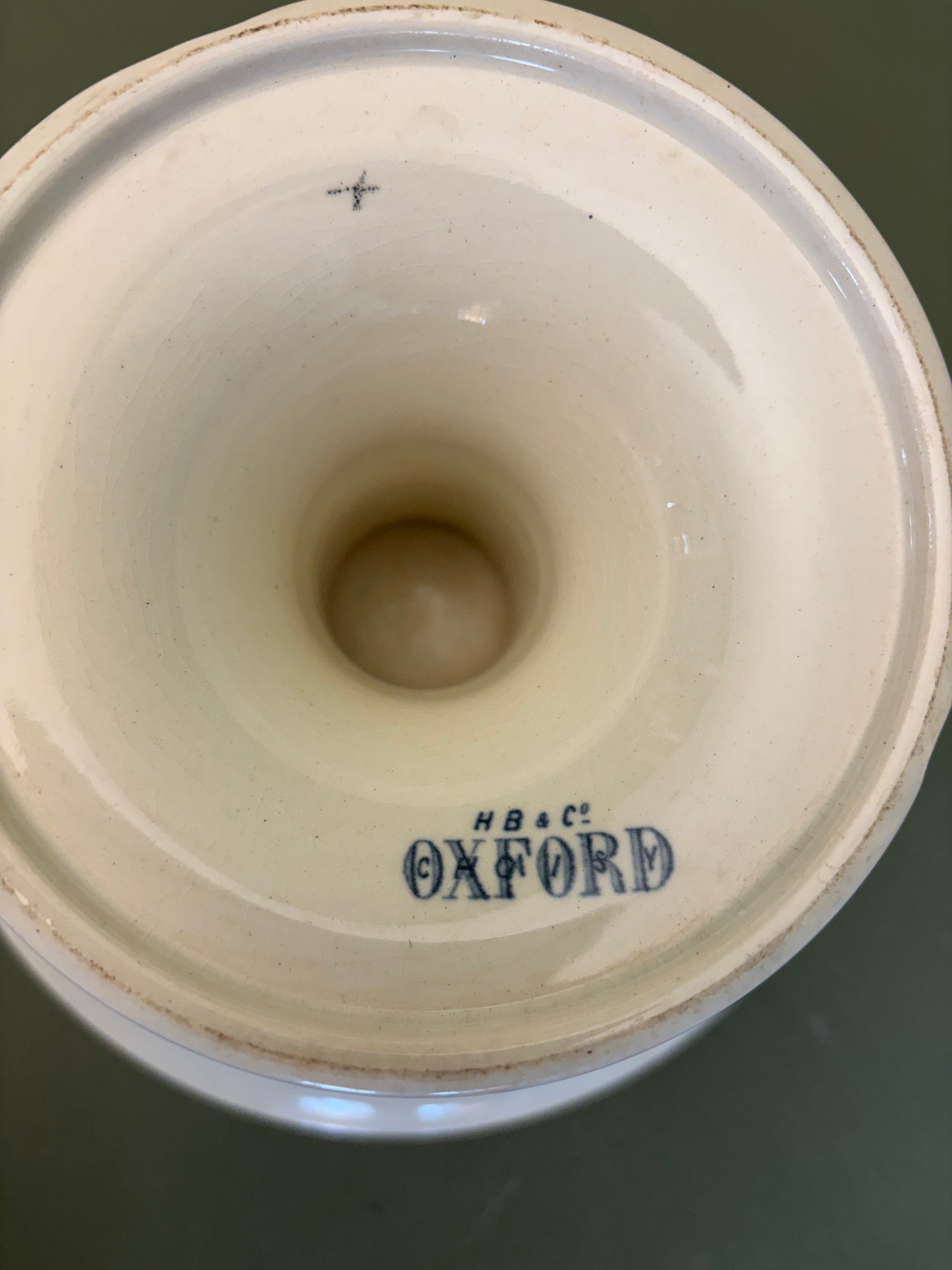 Opsats i porcelæn