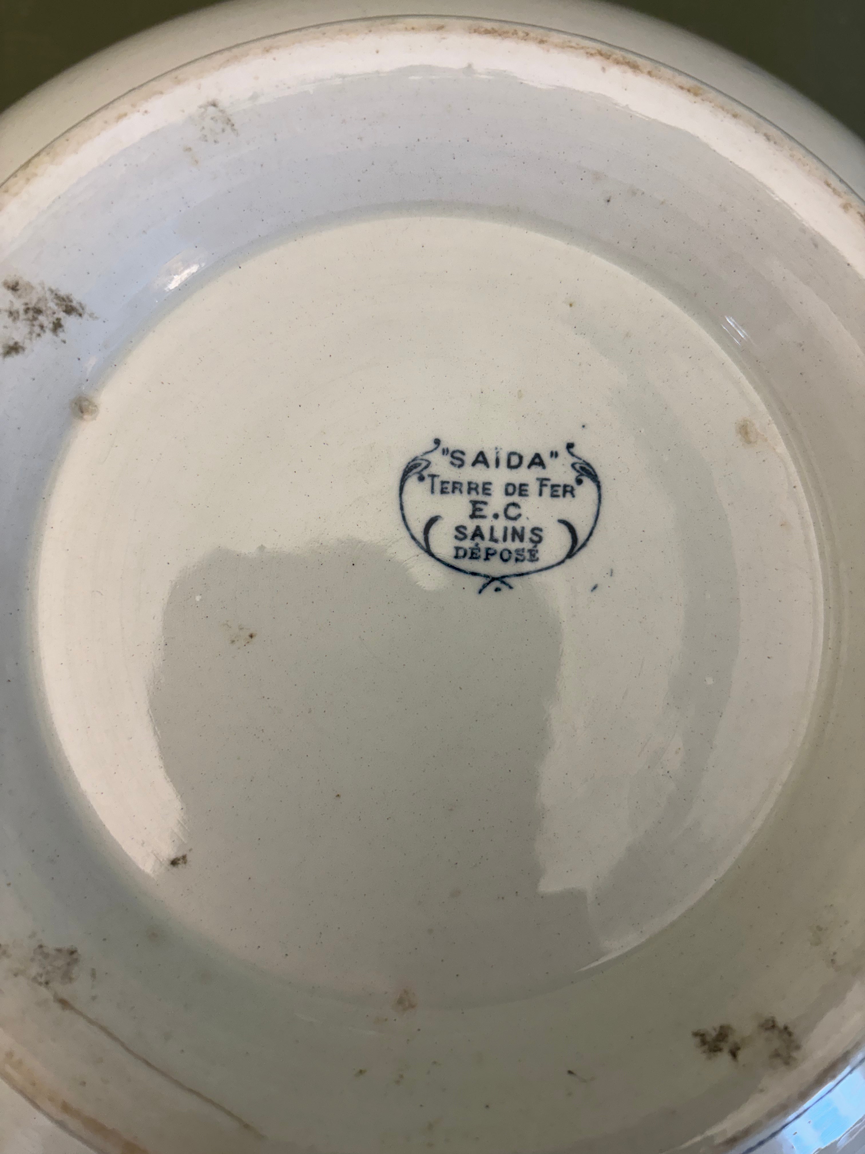 Fransk skål, Ø27,5 cm.