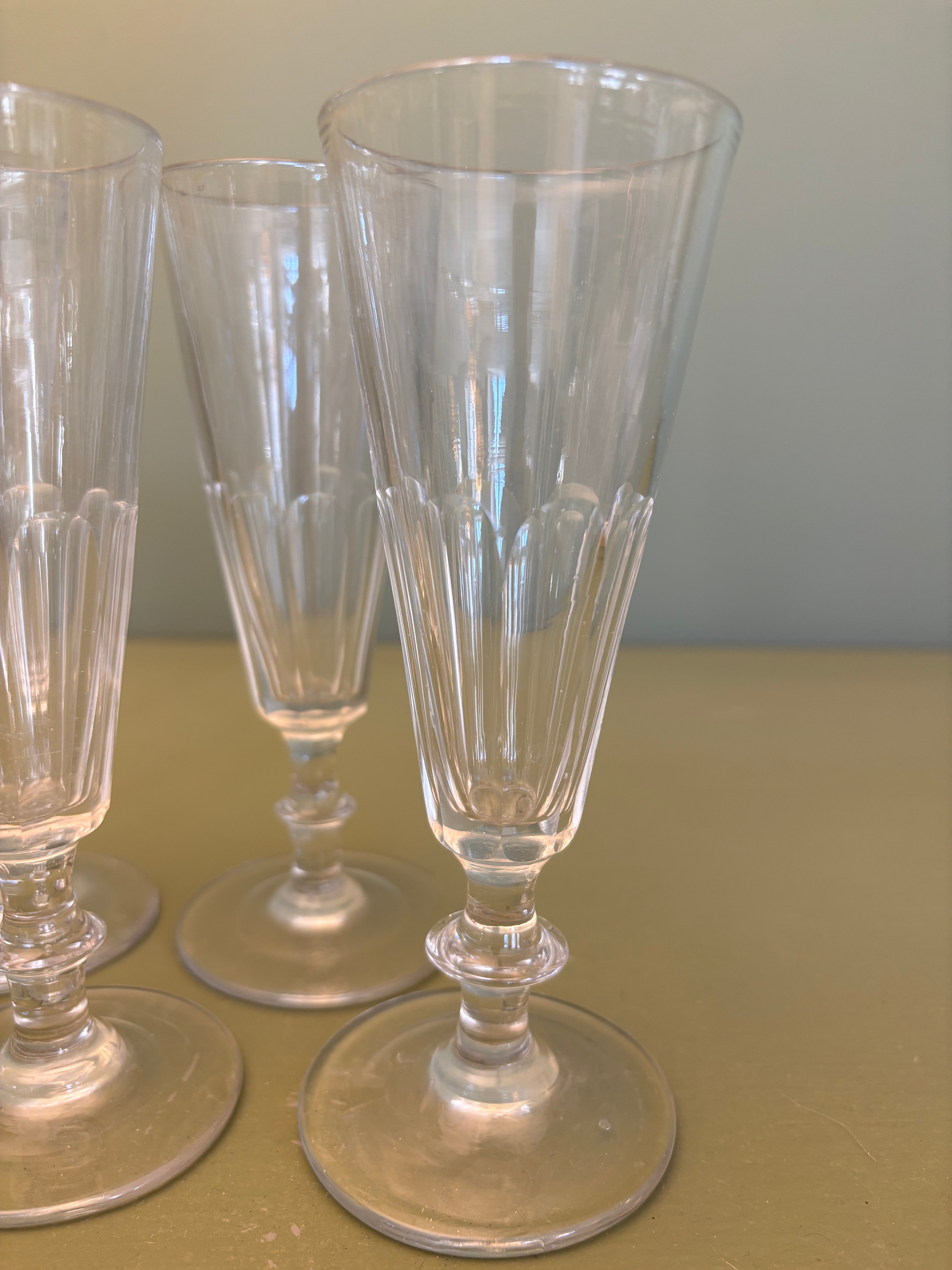 Champagnefløjter, 6 stk.