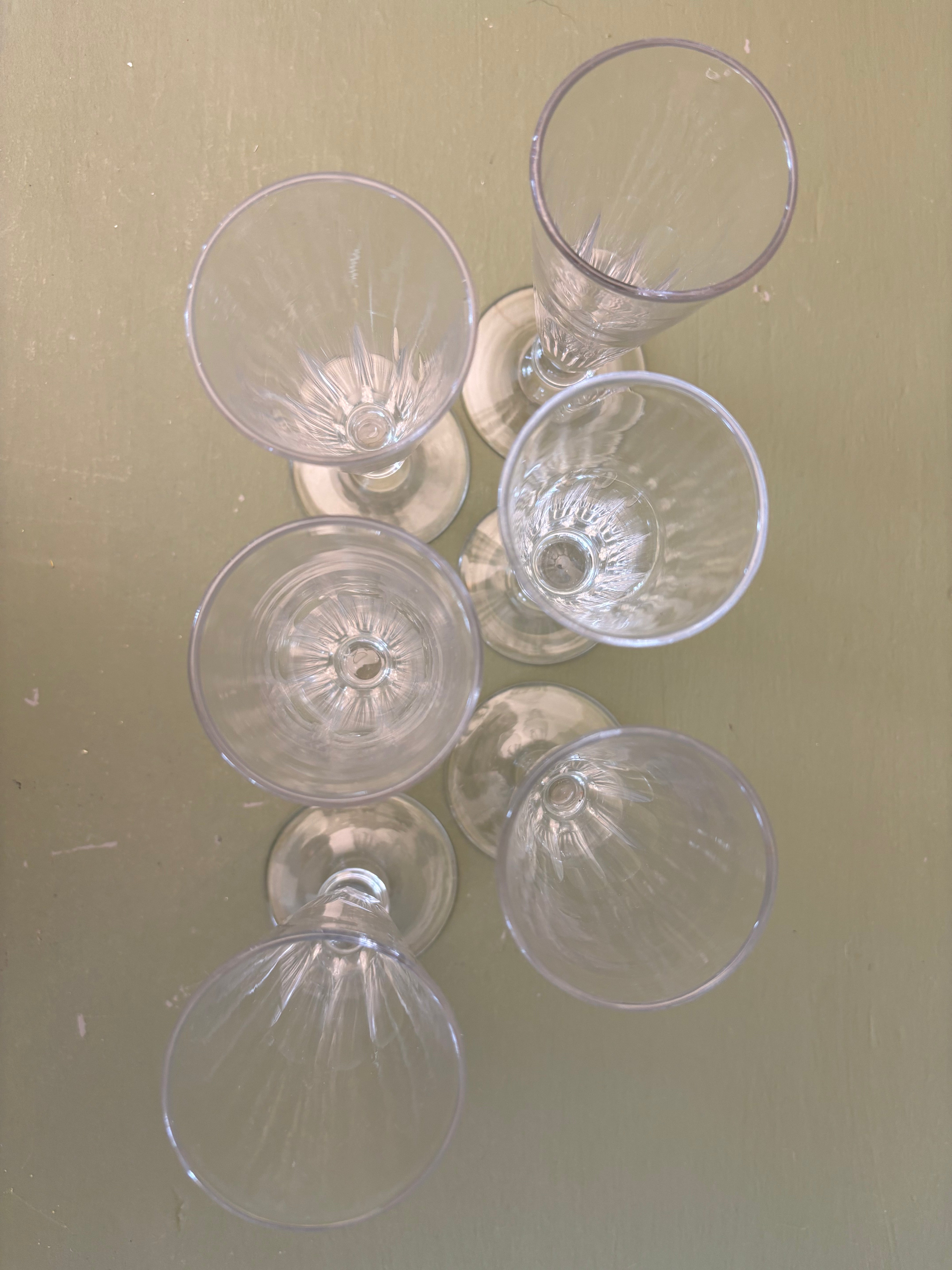 Champagnefløjter, 6 stk.
