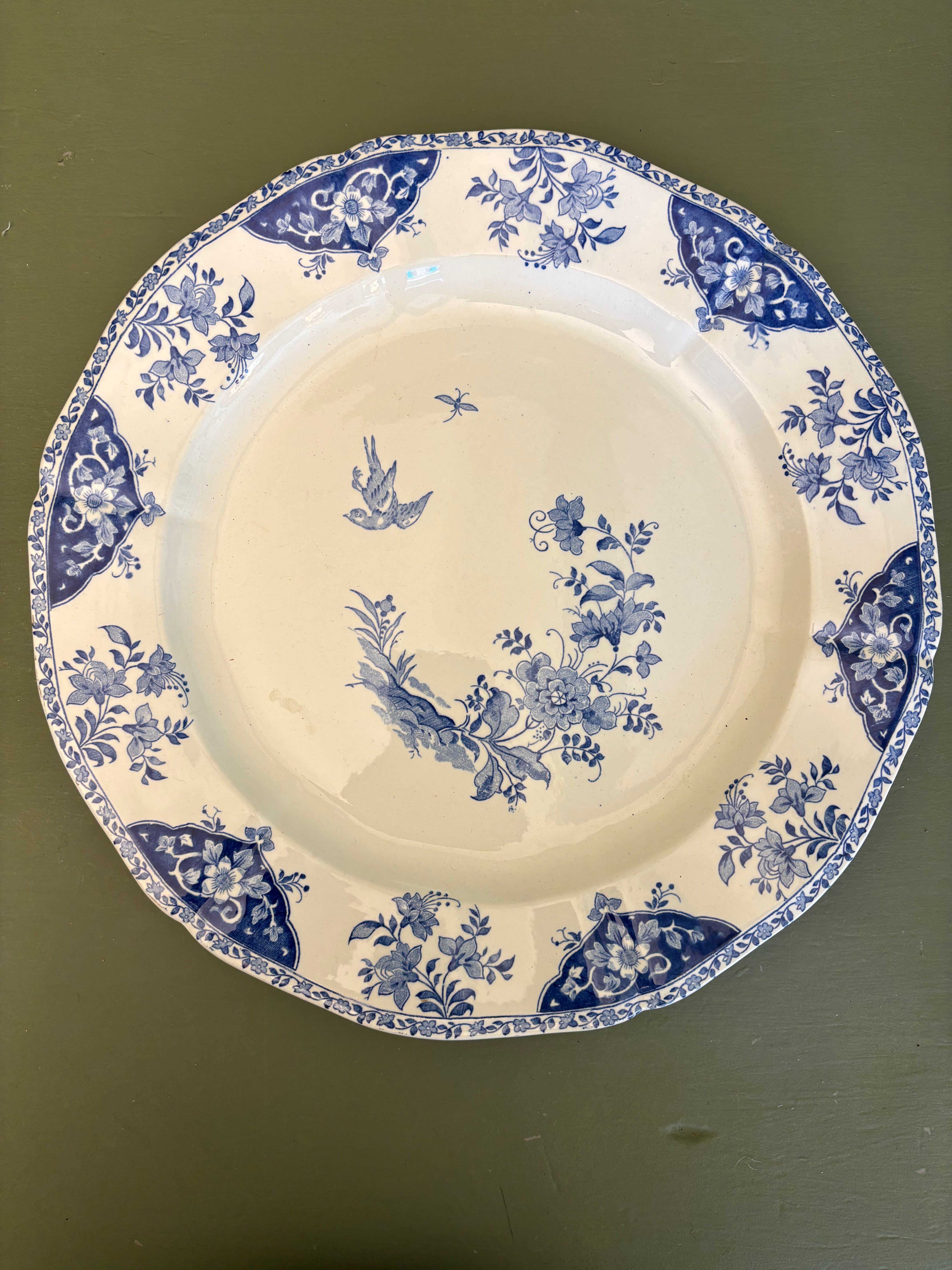 Fransk fad, Ø34,5 cm.