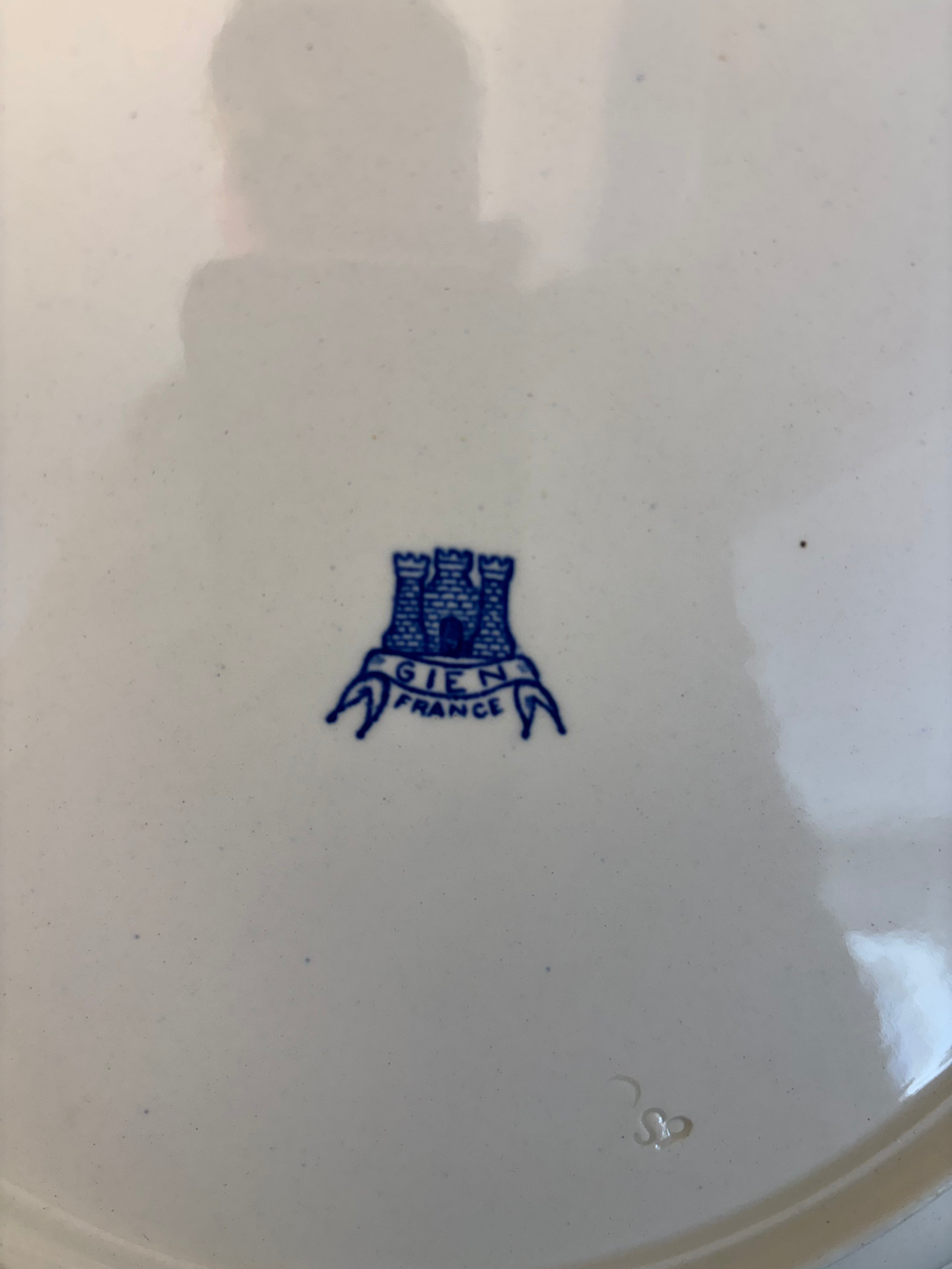 Fransk fad, Ø34,5 cm.