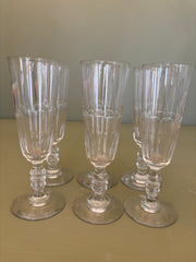 Champagnefløjter, 6 stk.