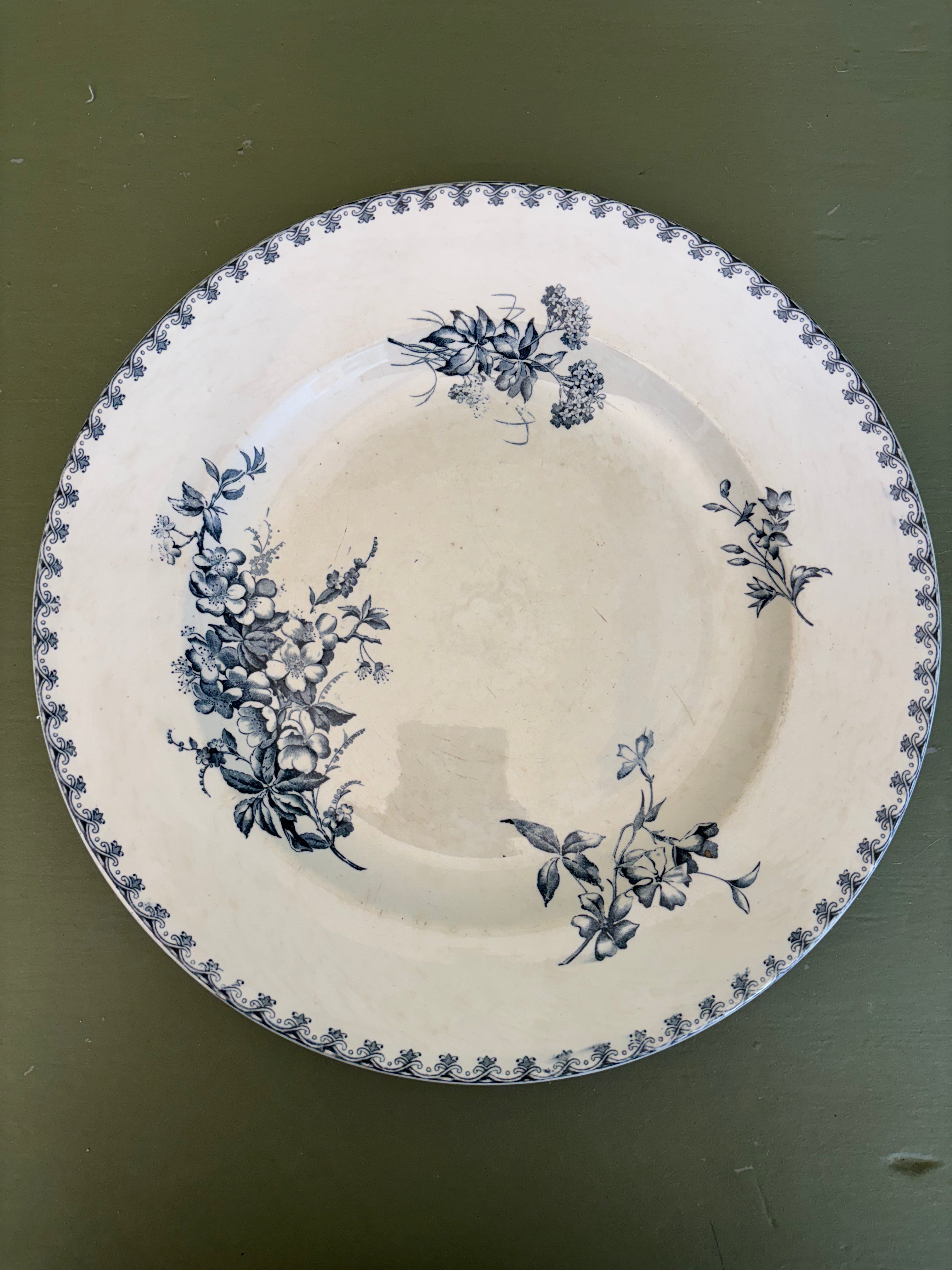 Fransk fad, Ø32 cm.