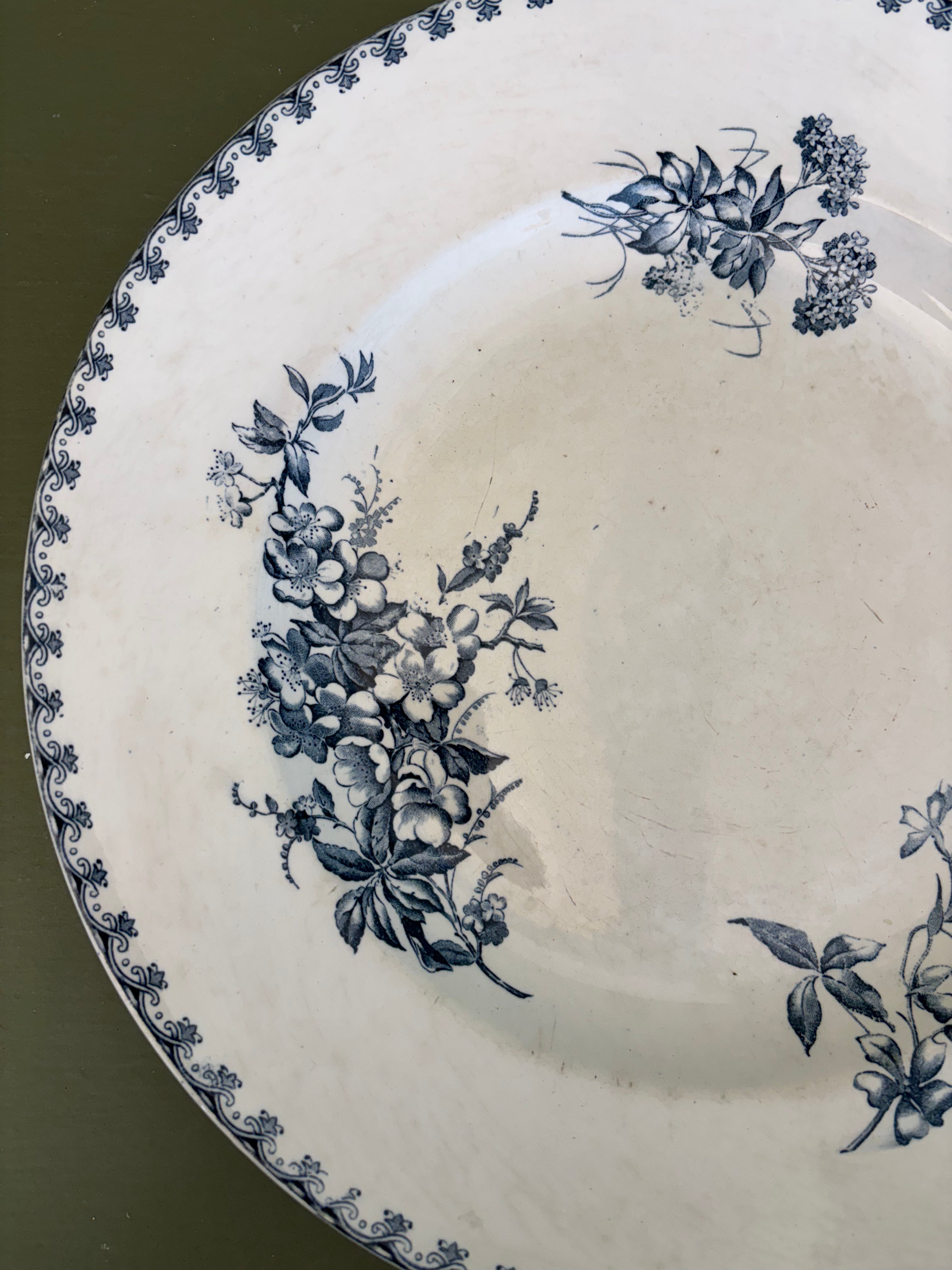 Fransk fad, Ø32 cm.