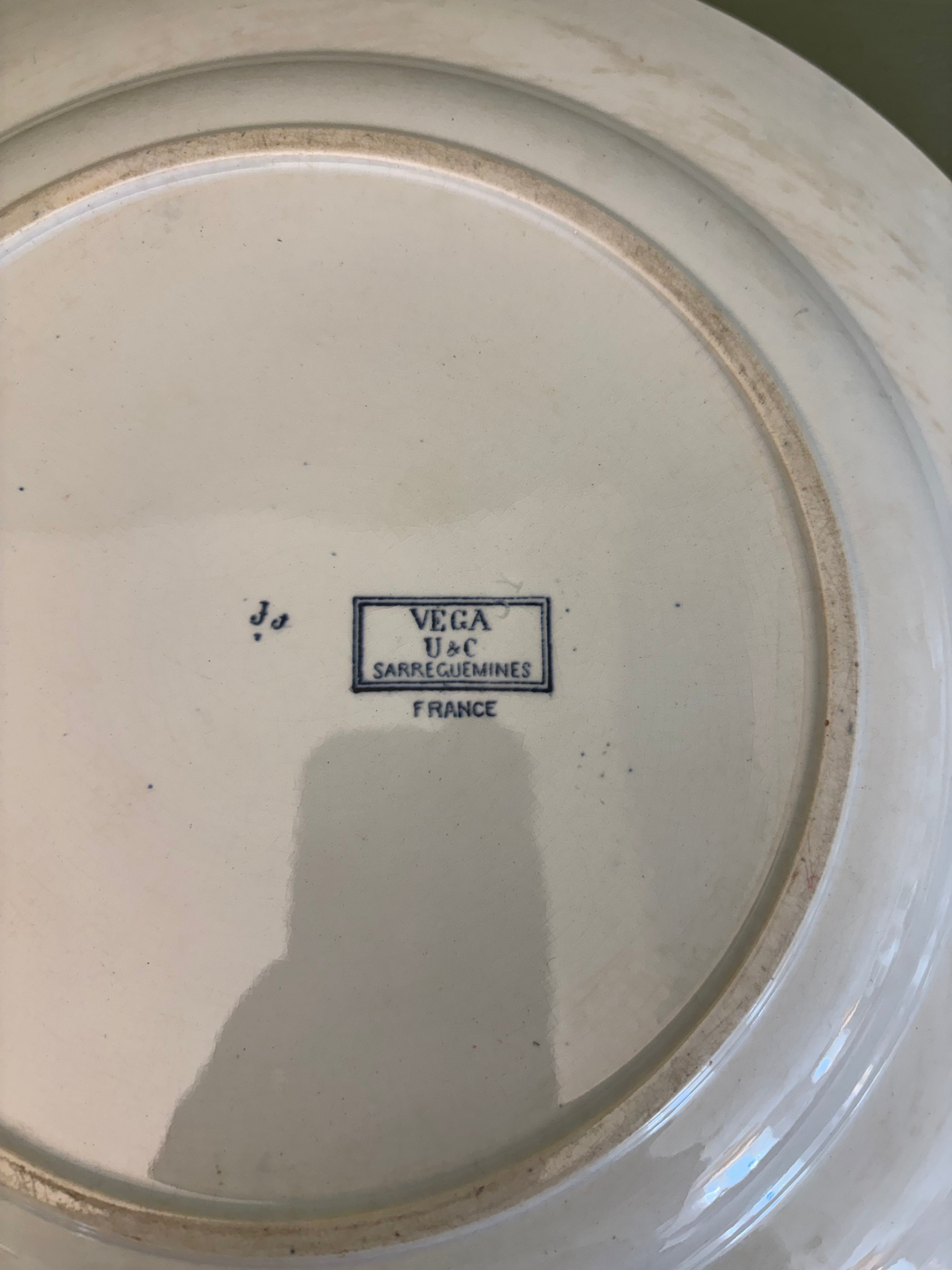 Fransk fad, Ø32 cm.