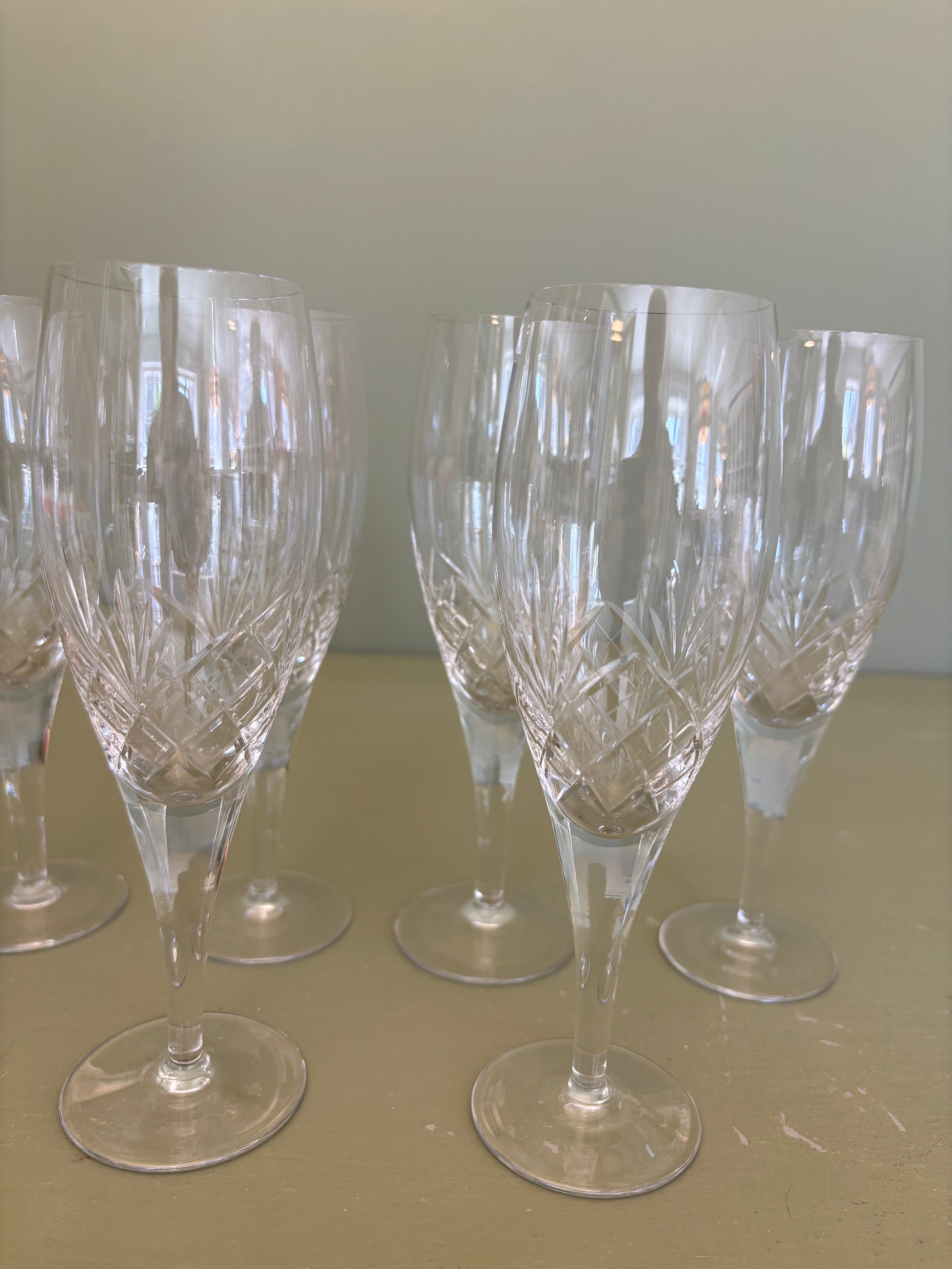 Champagneglas, 8 stk.