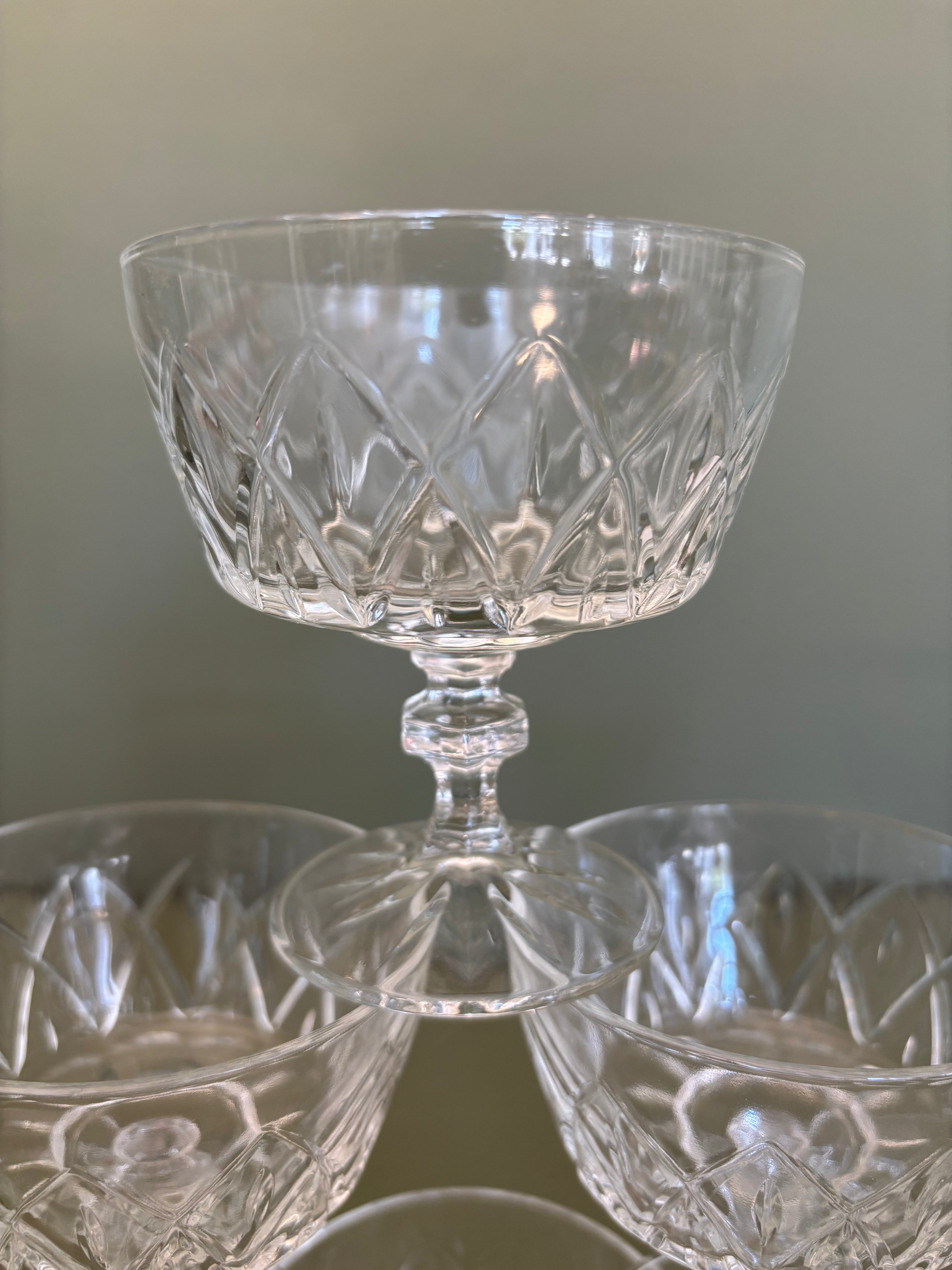 Champagneskåle, 10 stk.
