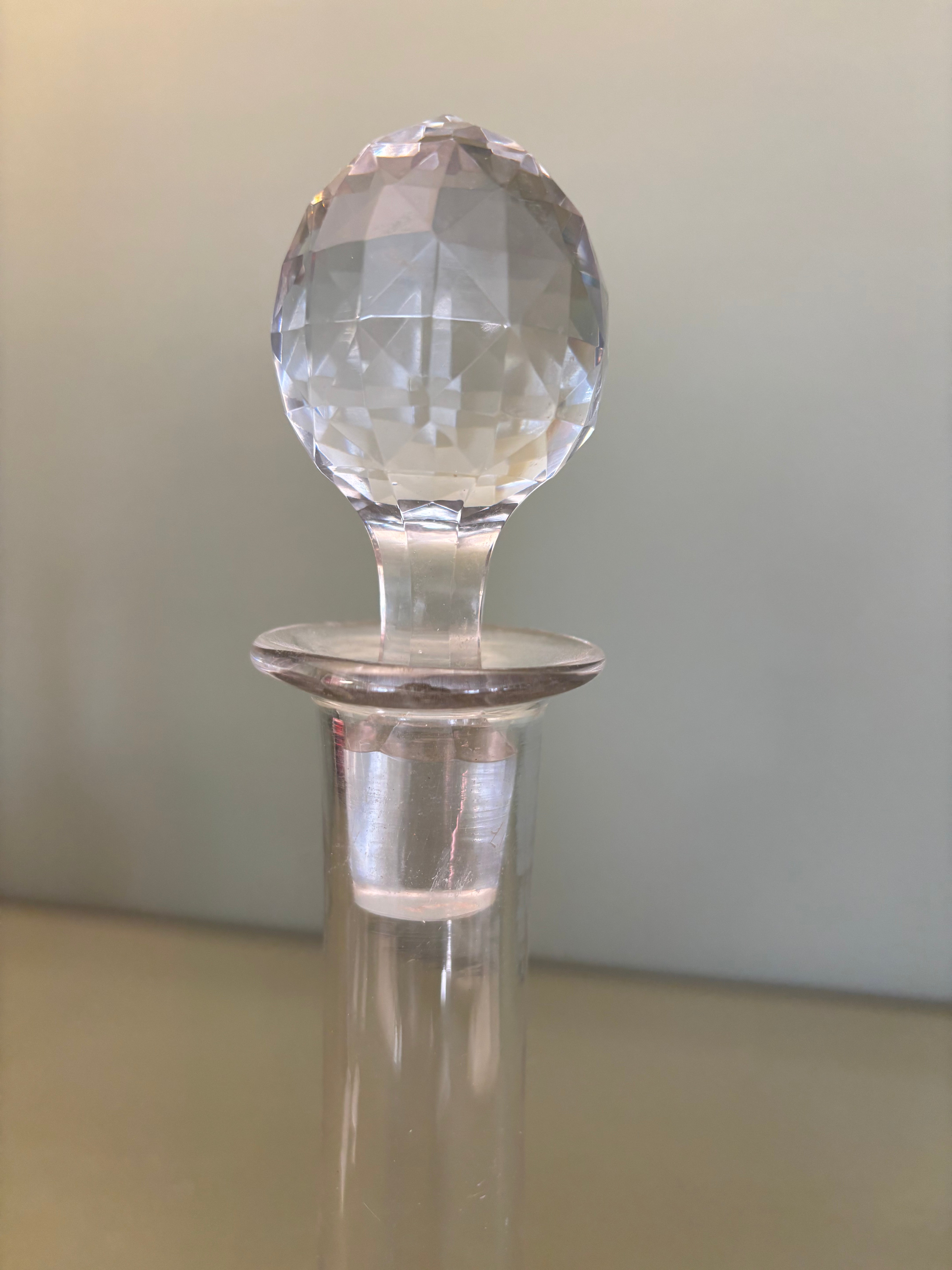 Glaskaraffel, h32 cm.