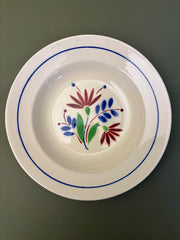 Franske tallerkener, Ø23,5cm - 6 stk.
