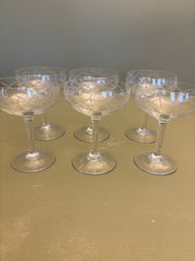 Champagneskåle, 6 stk.