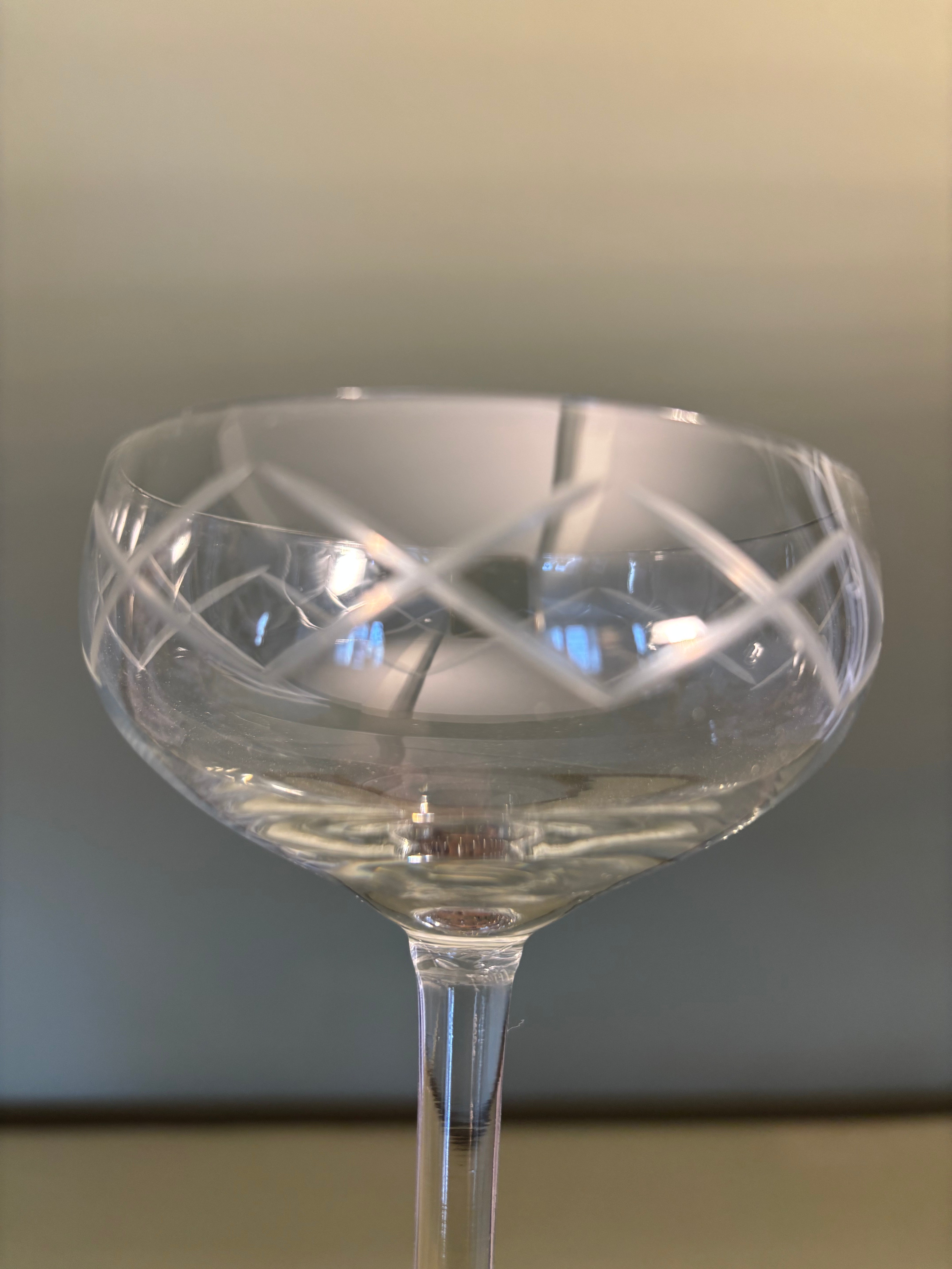 Champagneskåle, 6 stk.