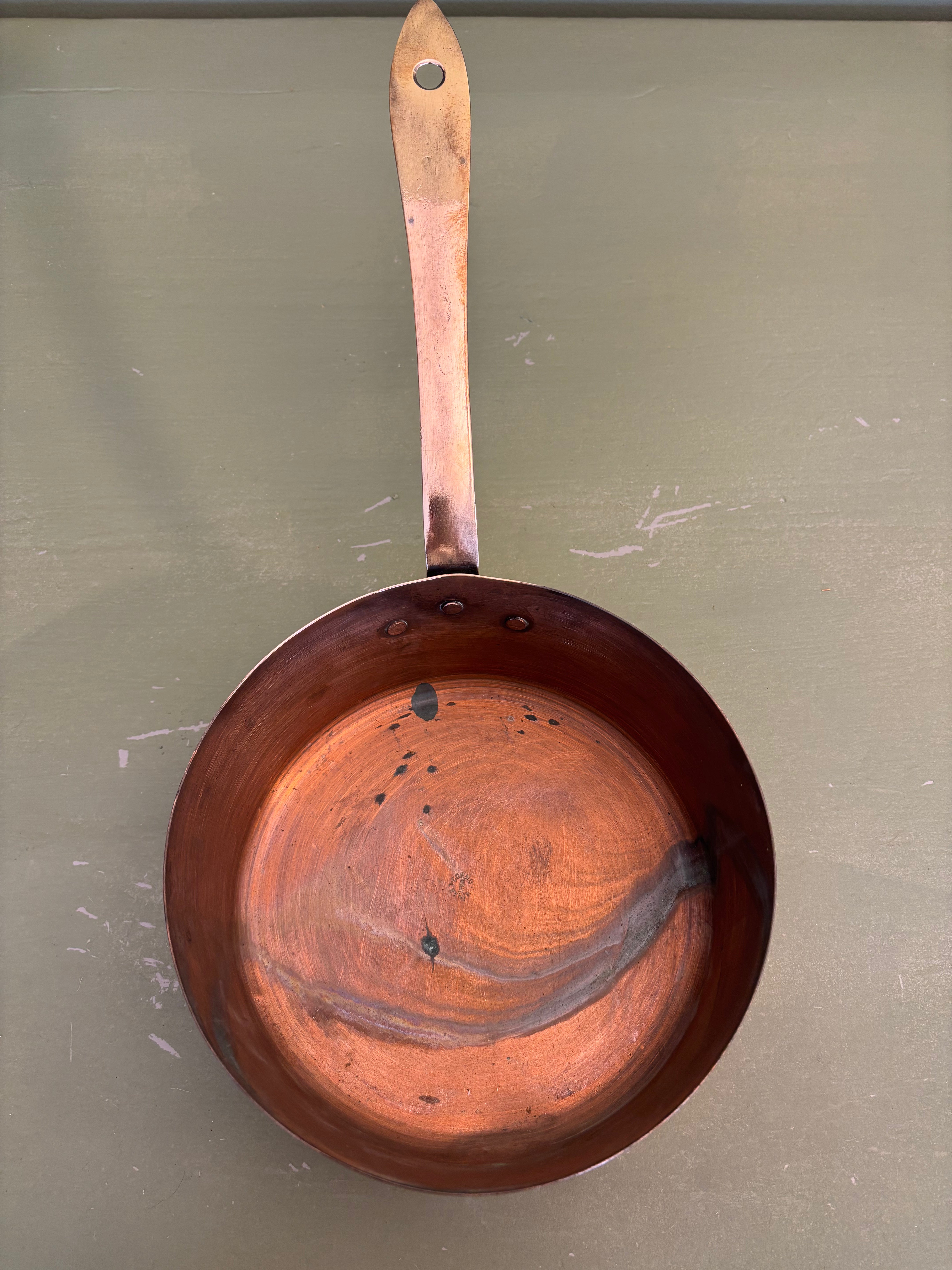 Kobbergryde, Ø20 cm.