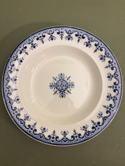 Franske tallerkener, 6 stk. dybe Ø23,5 cm.