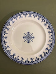 Franske tallerkener, 6 stk. Ø23,5 cm.
