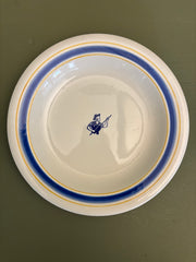 Franske dybe tallerkener, Ø21,5cm - 6 stk.