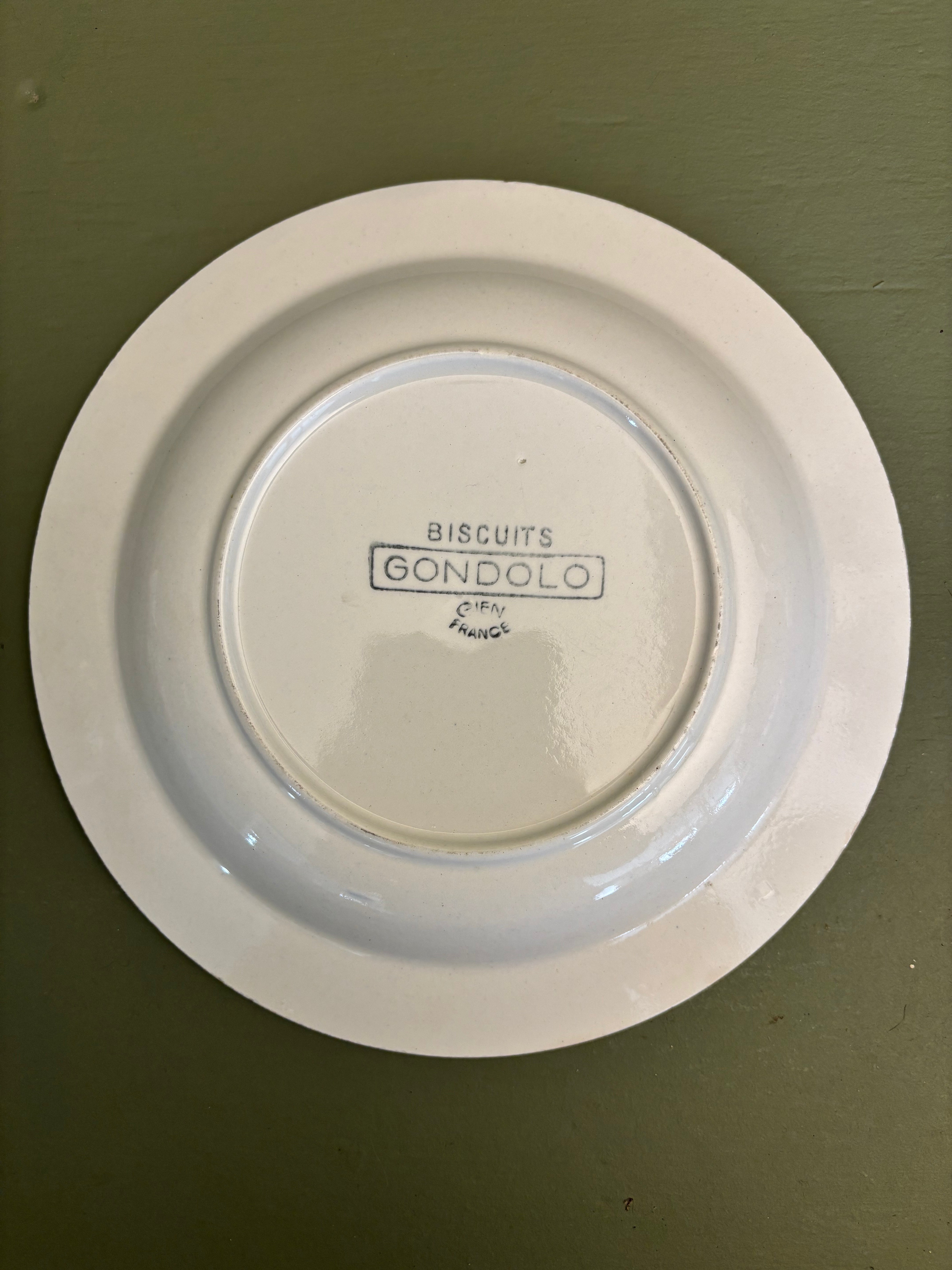 Franske dybe tallerkener, Ø21,5cm - 6 stk.