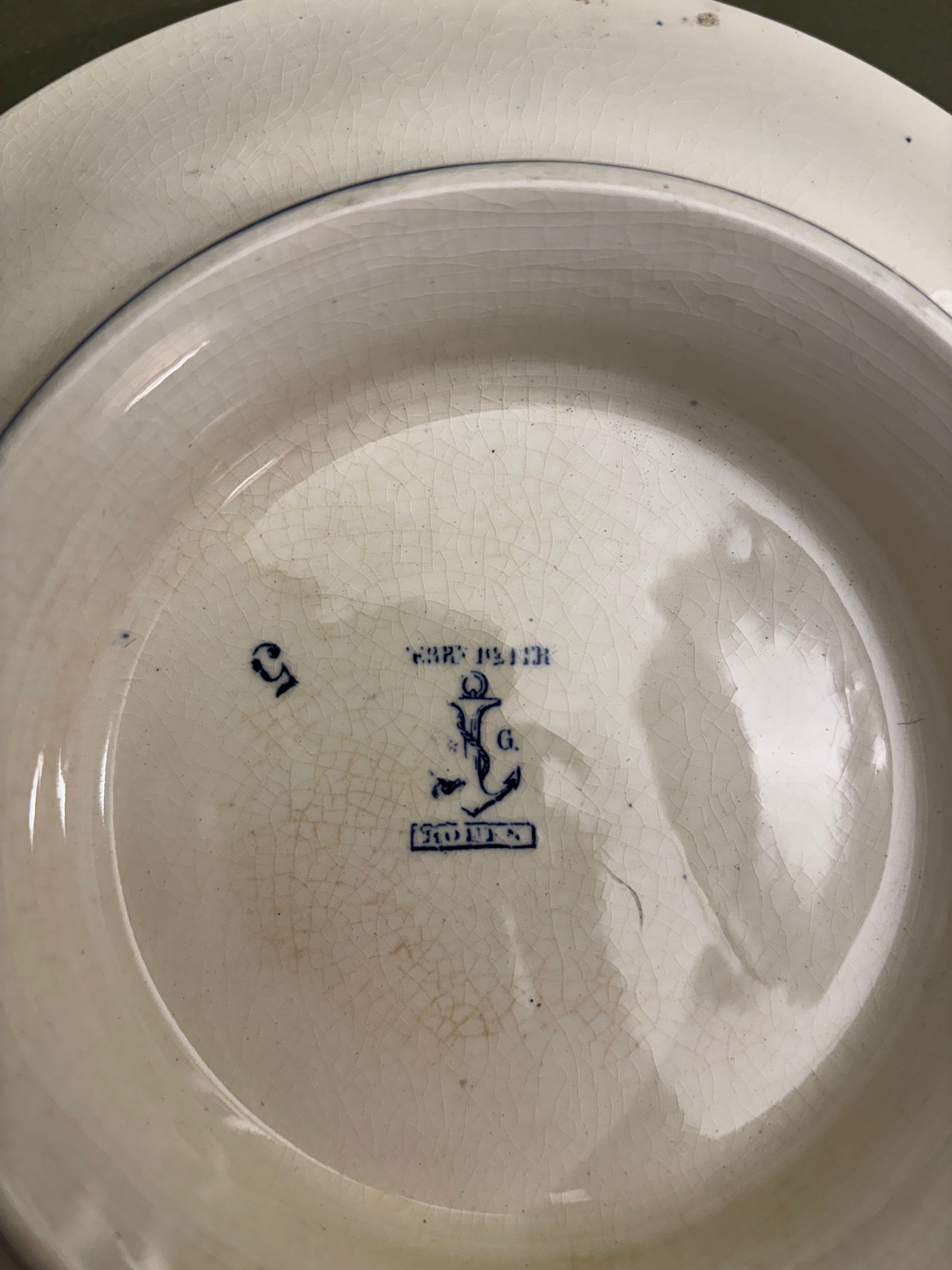 Opsats på lav fod, Ø24cm.