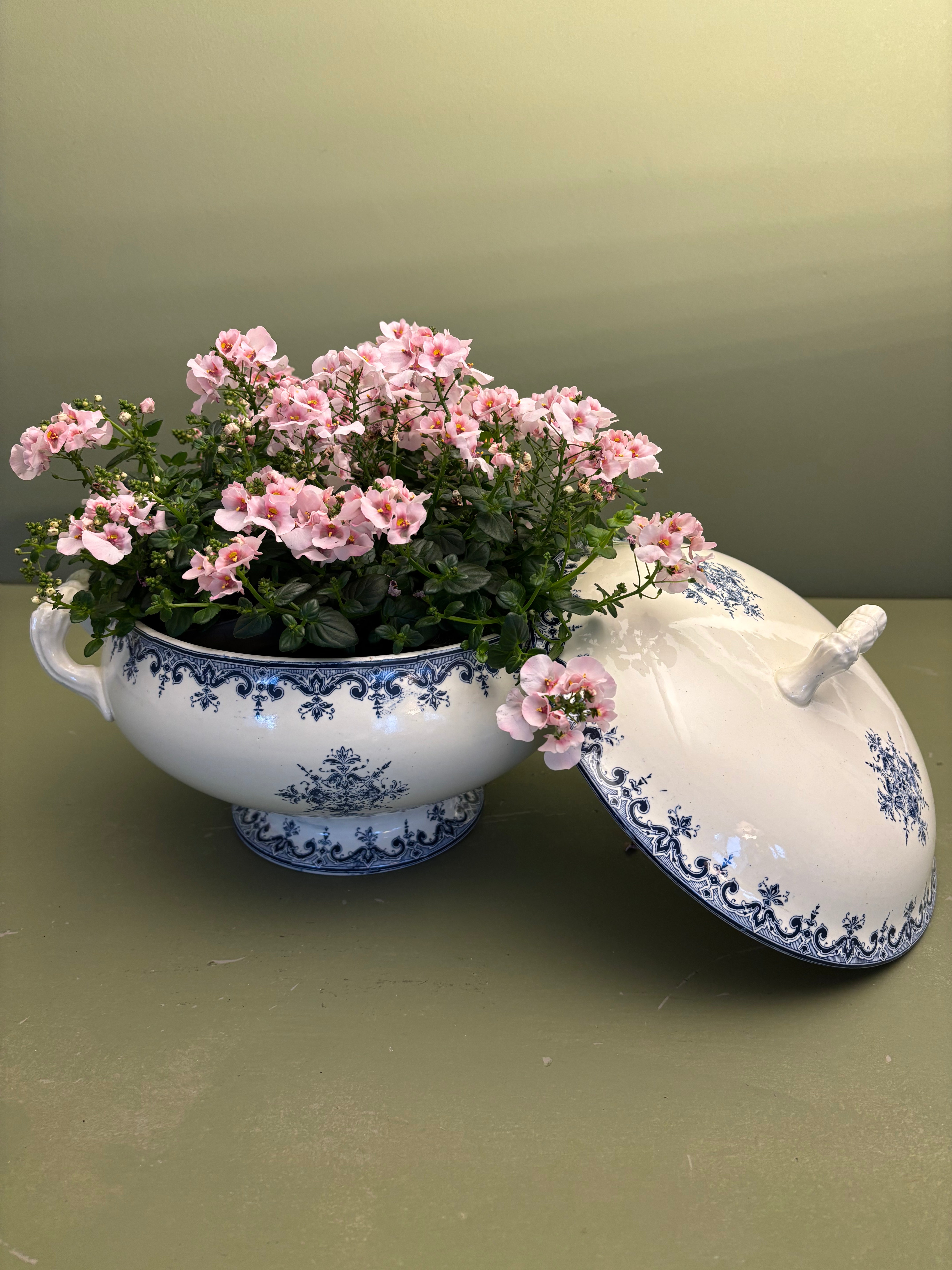 Fransk terrin, Ø 22 cm.