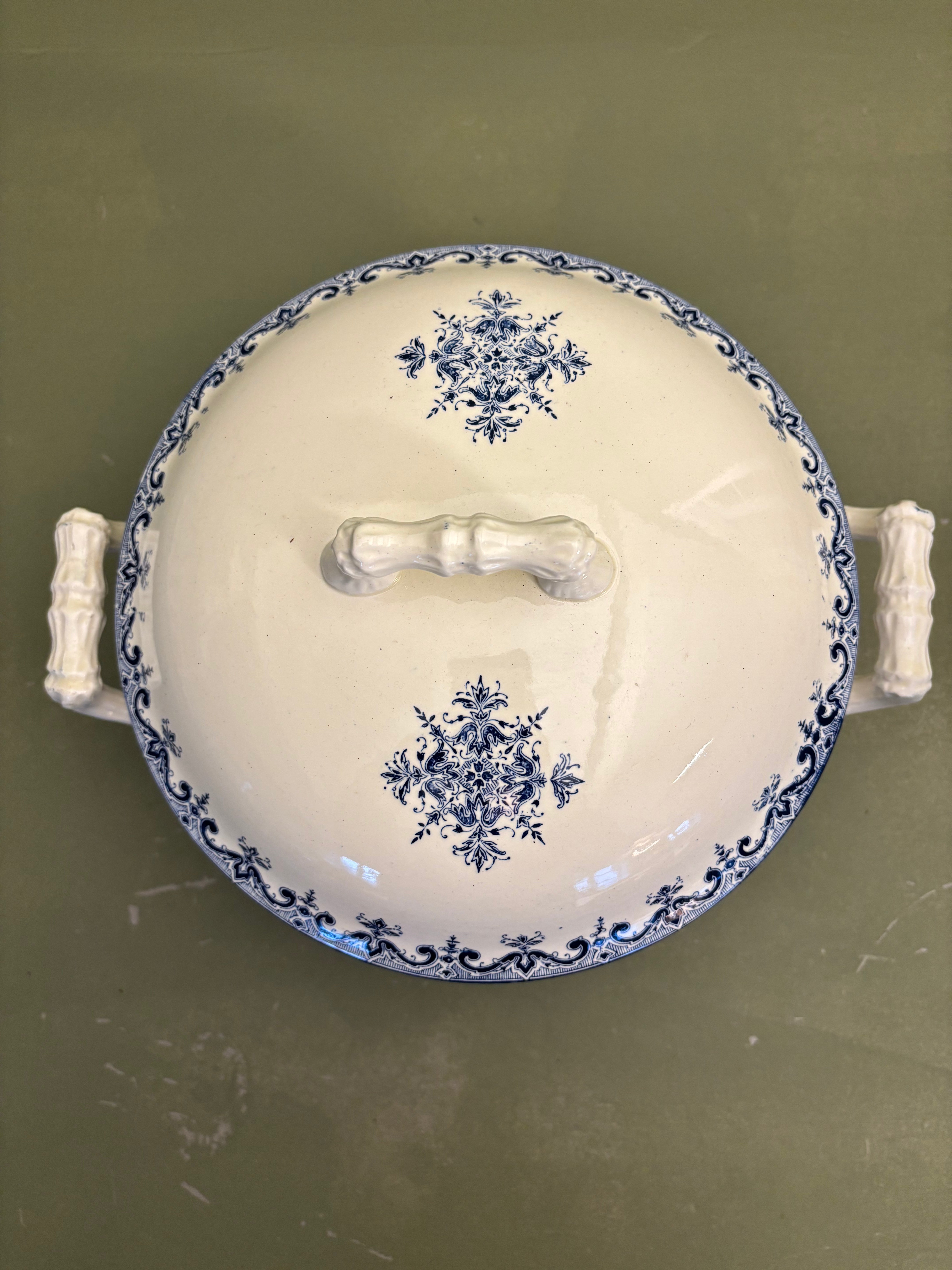 Fransk terrin, Ø 22 cm.