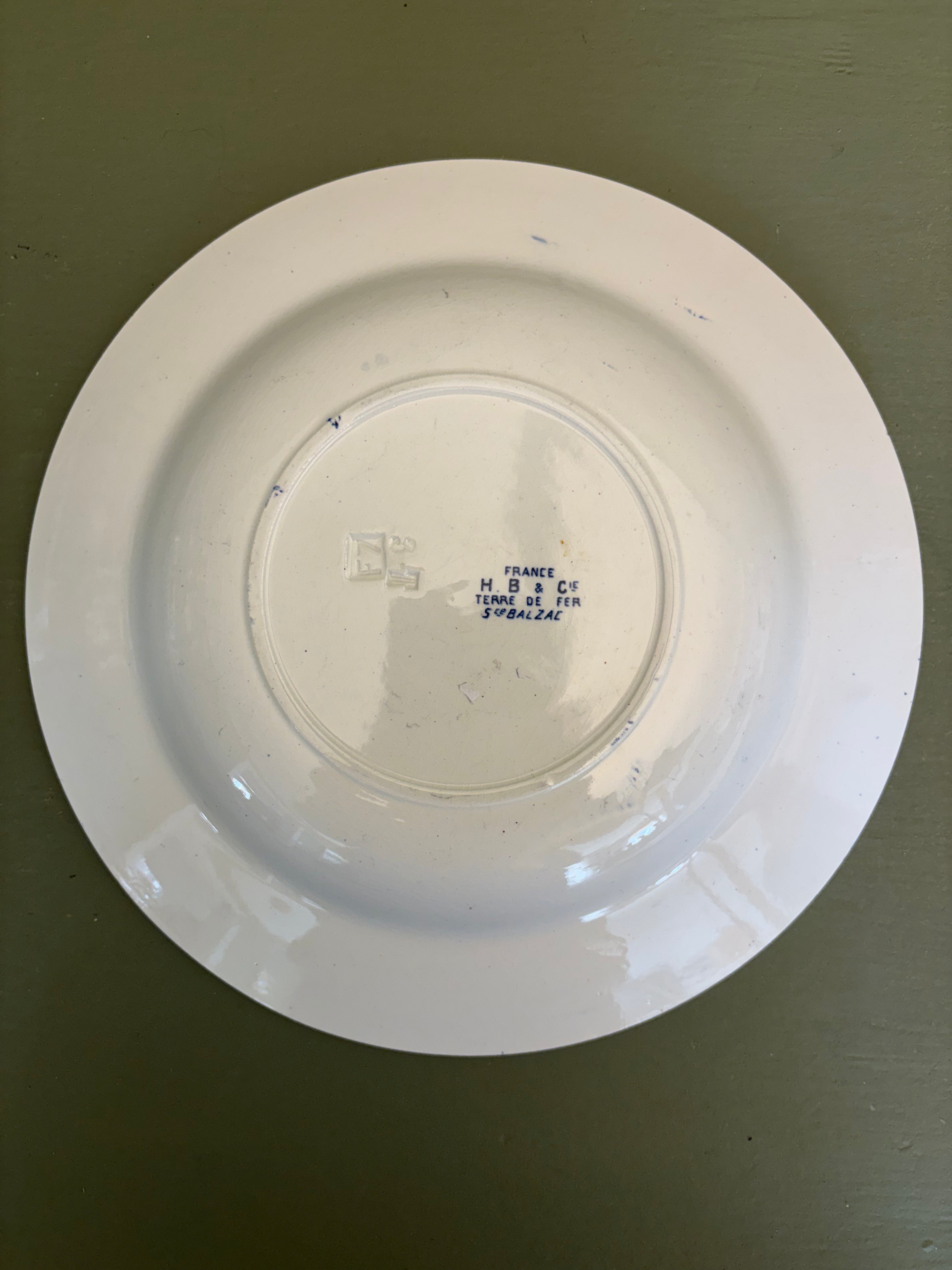 Franske dybe tallerkener, Ø23cm - 6 stk.