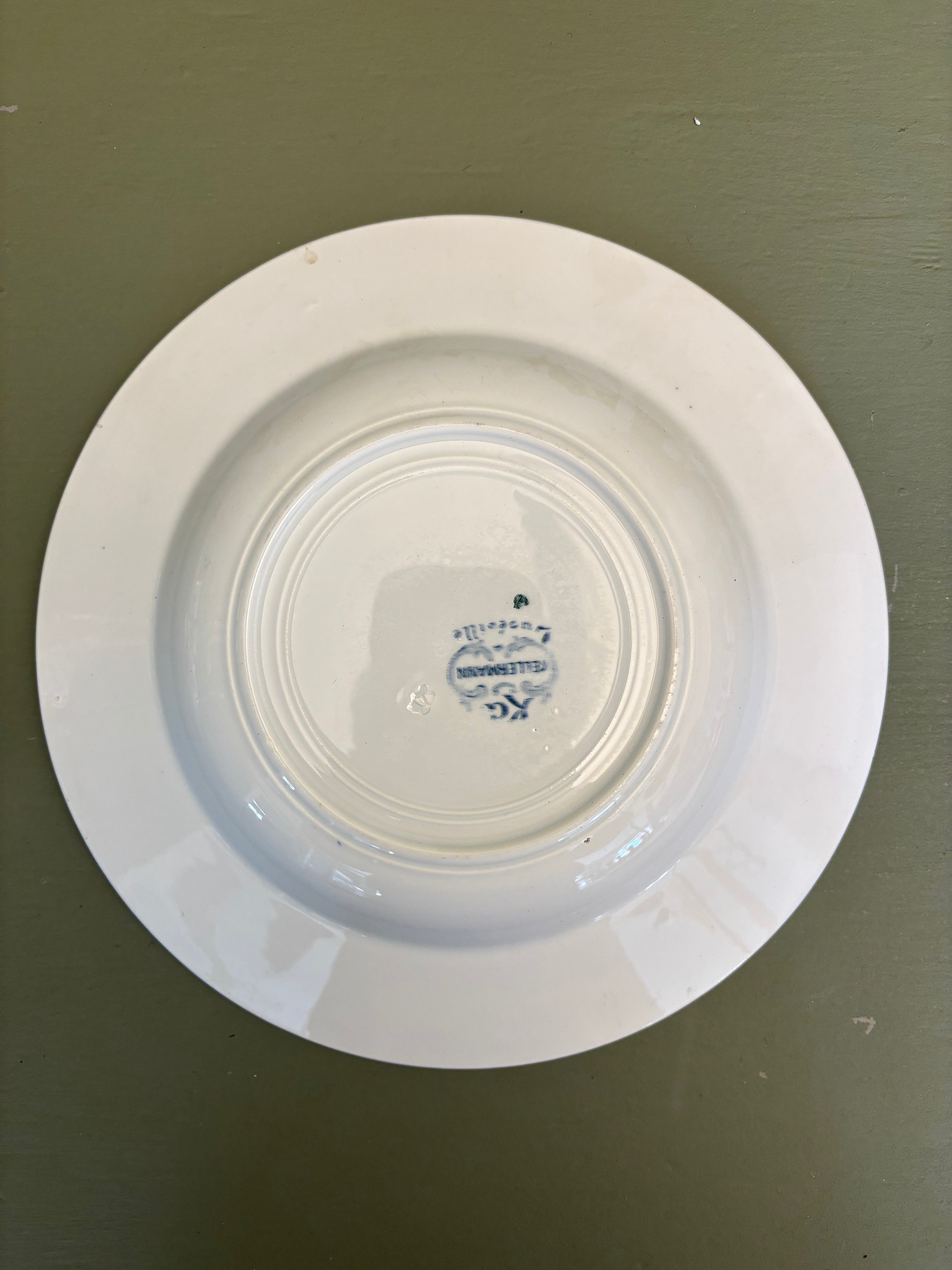 Franske dybe tallerkener, Ø24 cm - 6 stk.