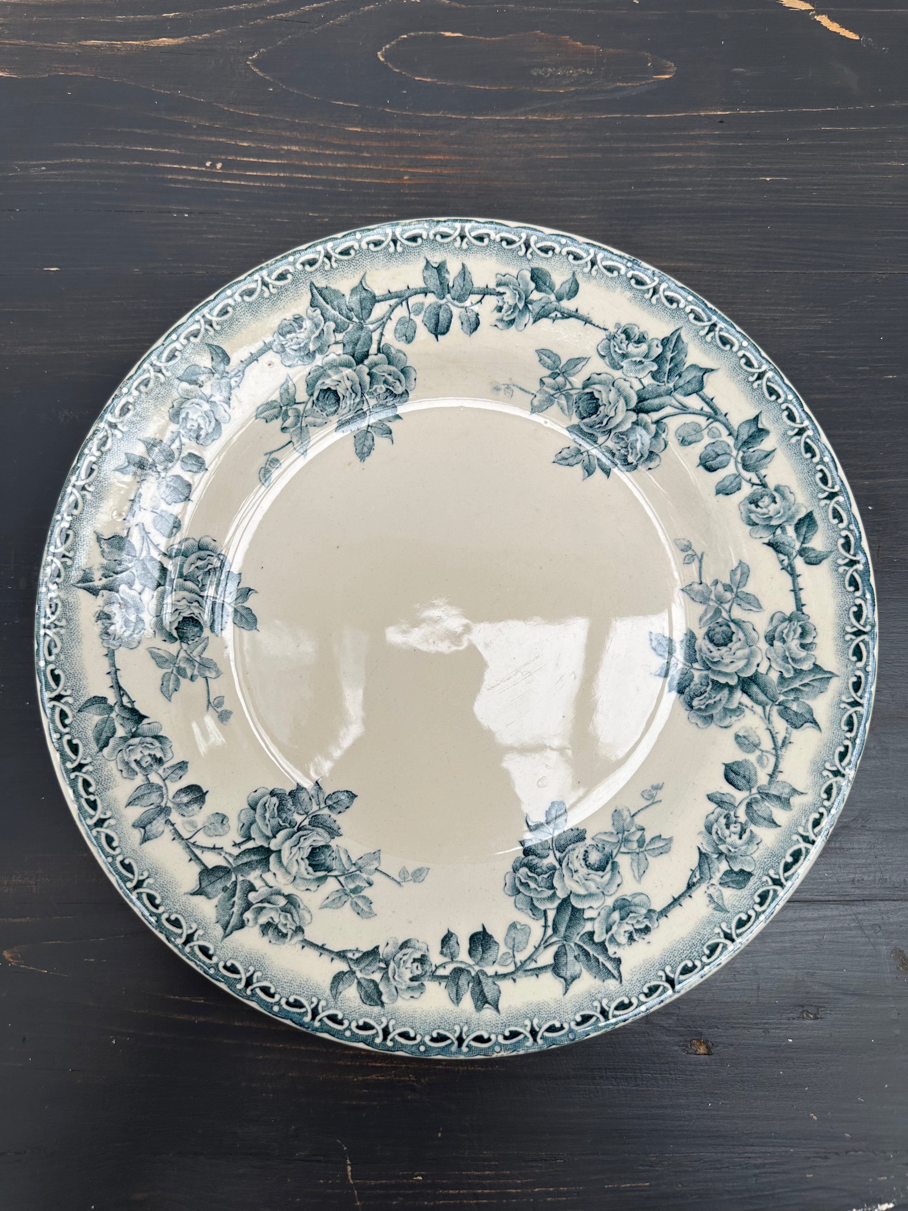 French plates, Ø23 cm - 6 pcs.