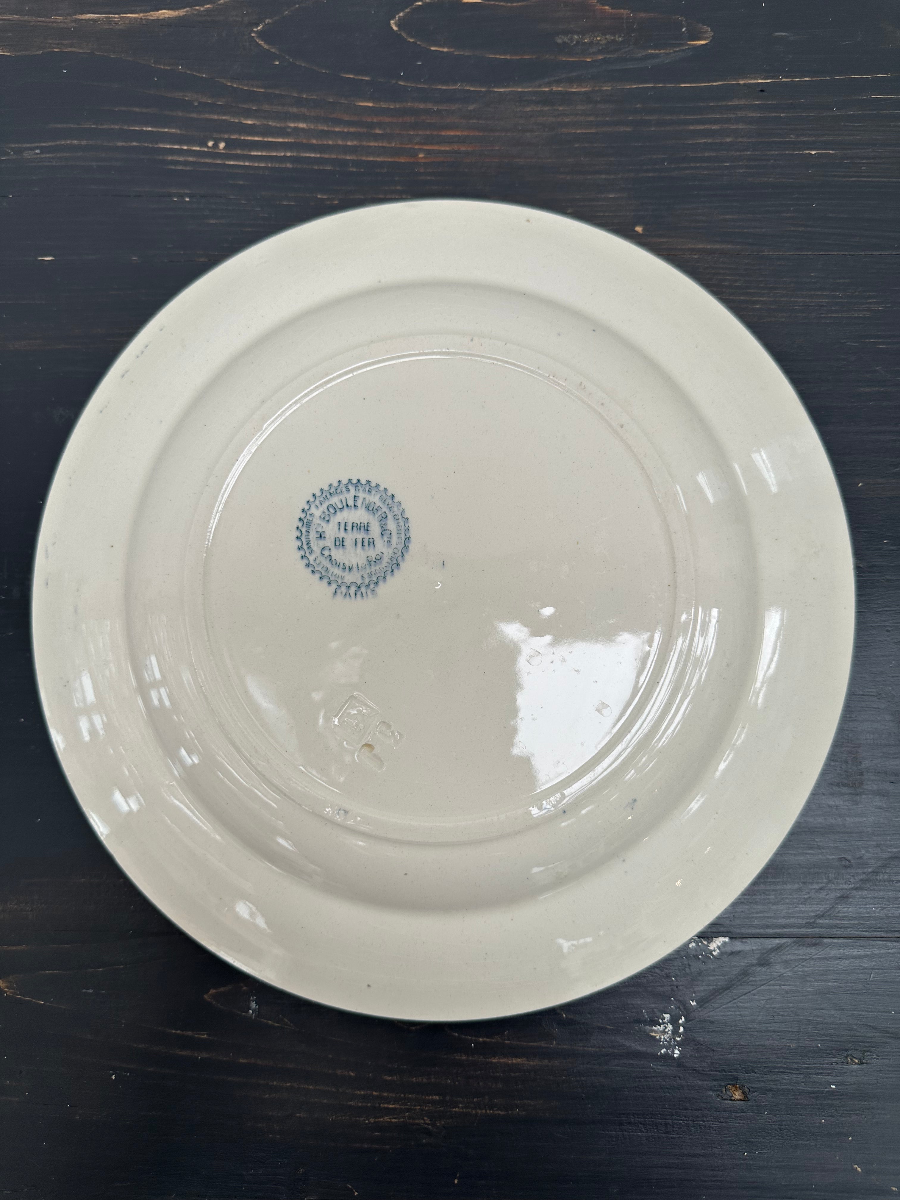 French plates, Ø23 cm - 6 pcs.