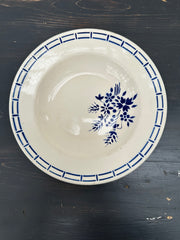 Dybe franske tallerkener, Ø23 cm - 6 stk