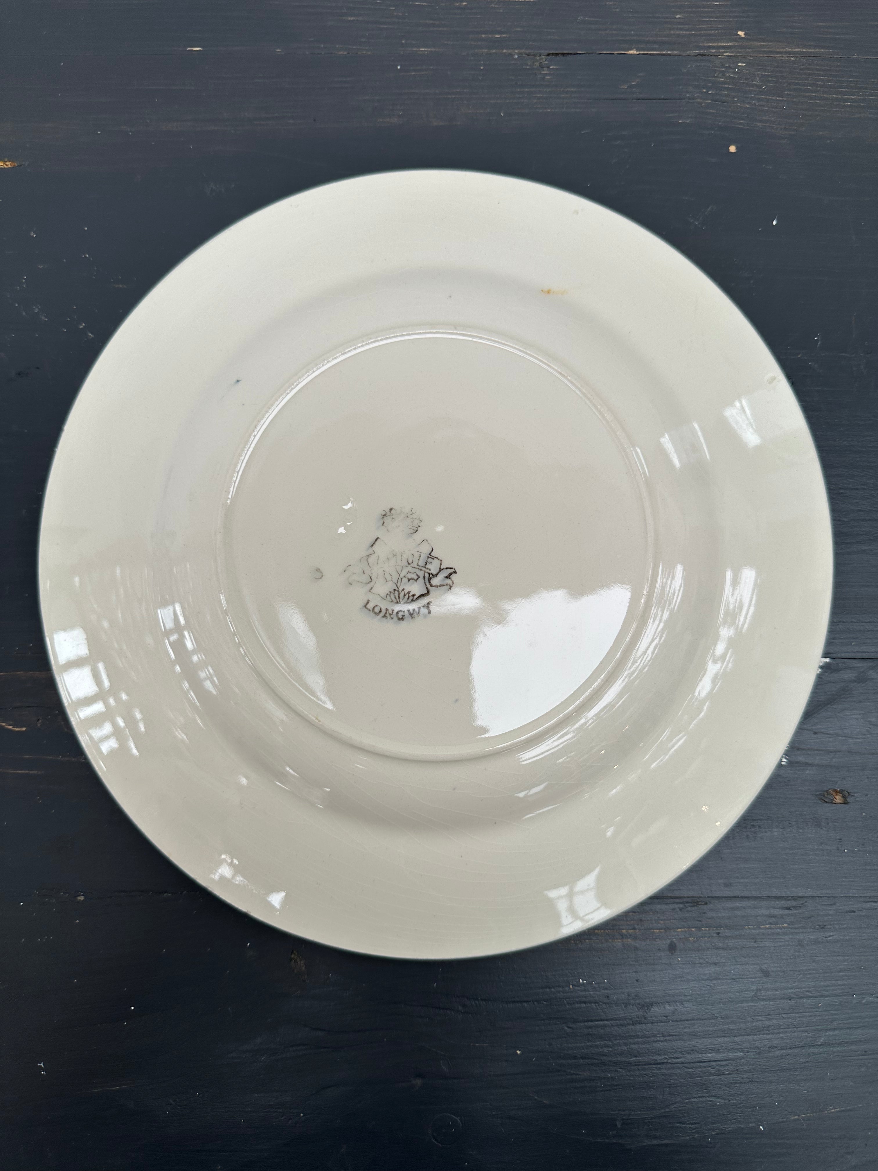 Franske tallerkener, Ø24 cm - 6 stk