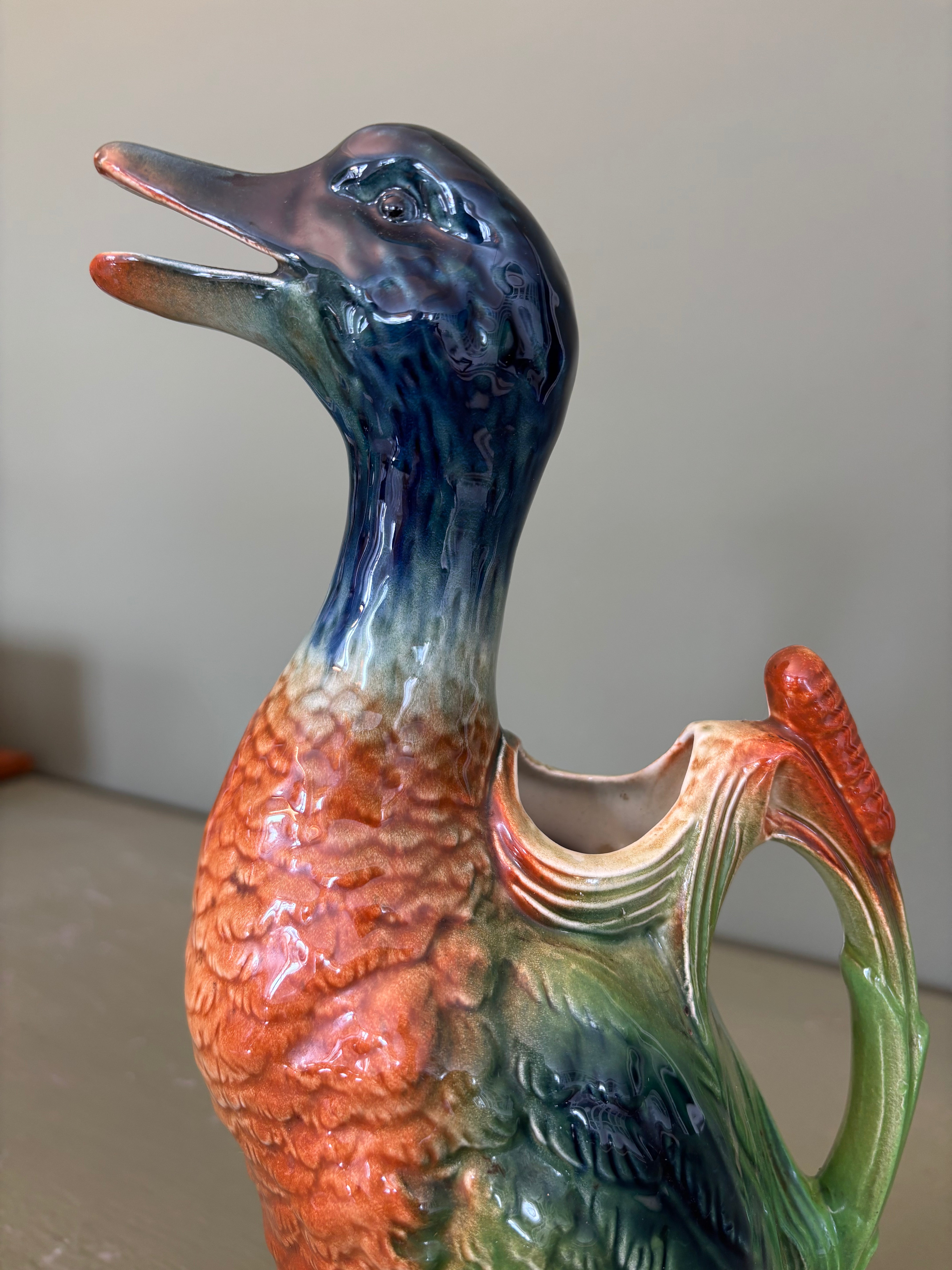 Andekande, h33 cm.