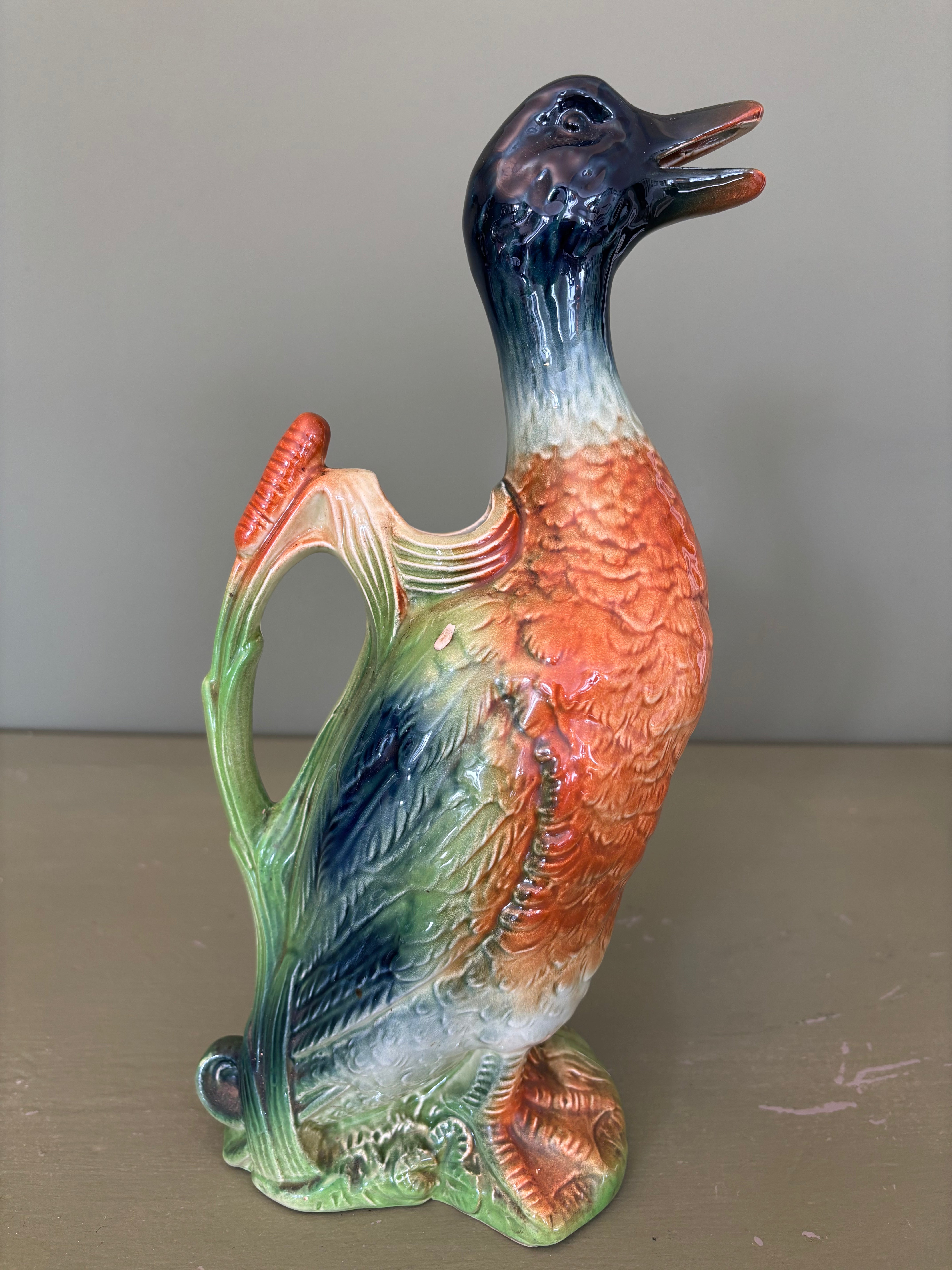 Andekande, h33 cm.