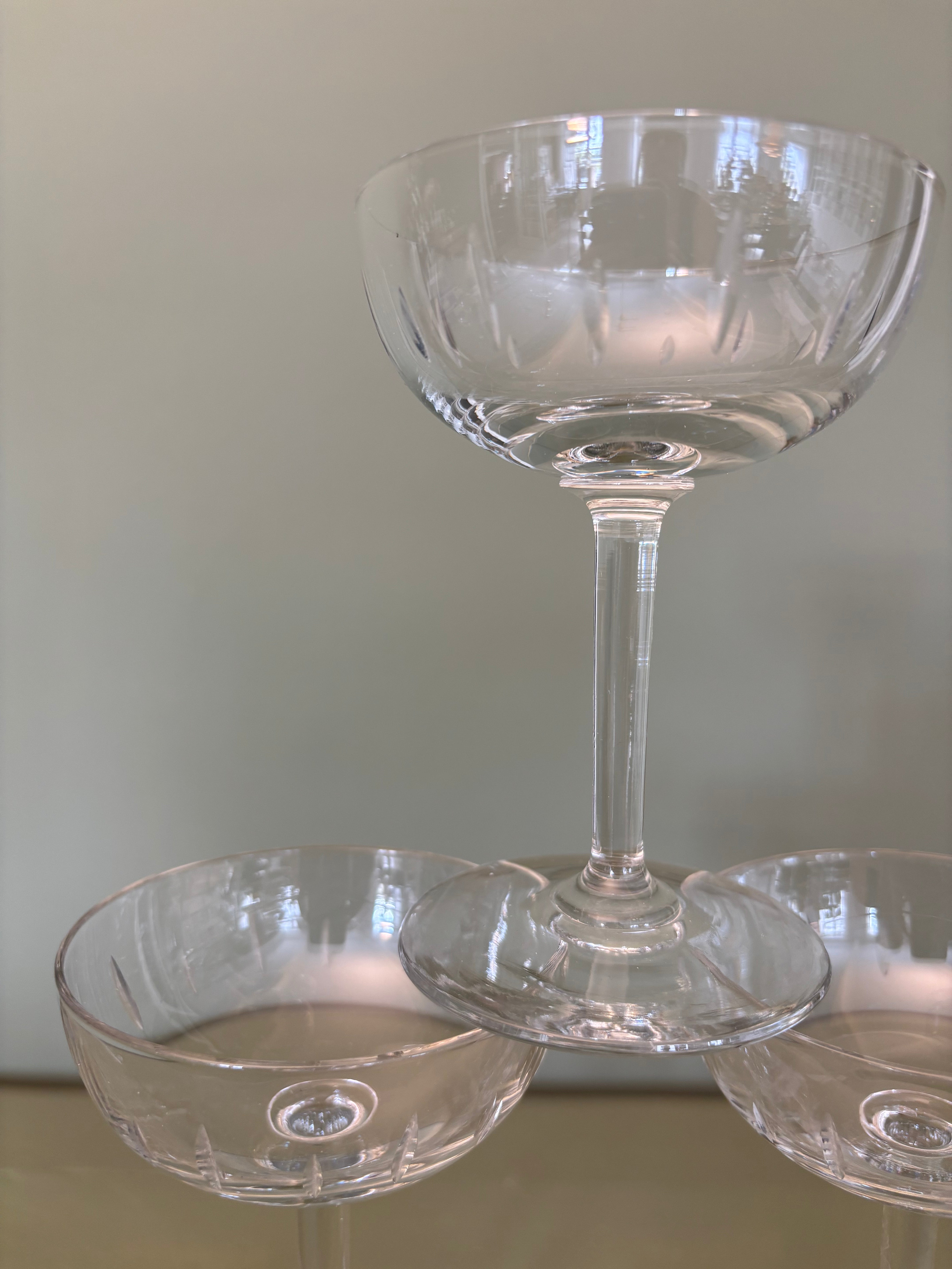 Champagneskåle, 6 stk.