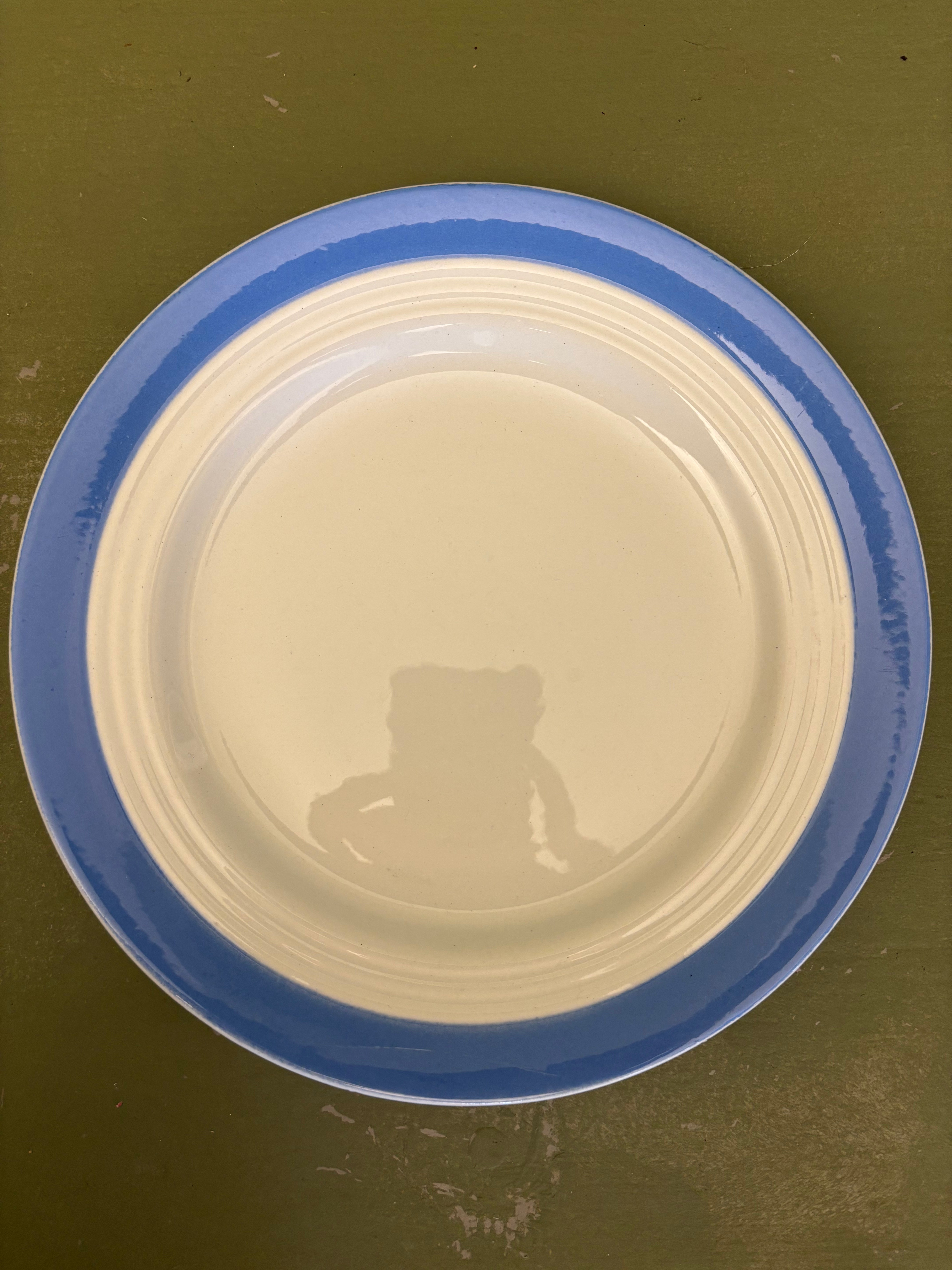 Franske tallerkener, 10 stk. Ø23 cm.
