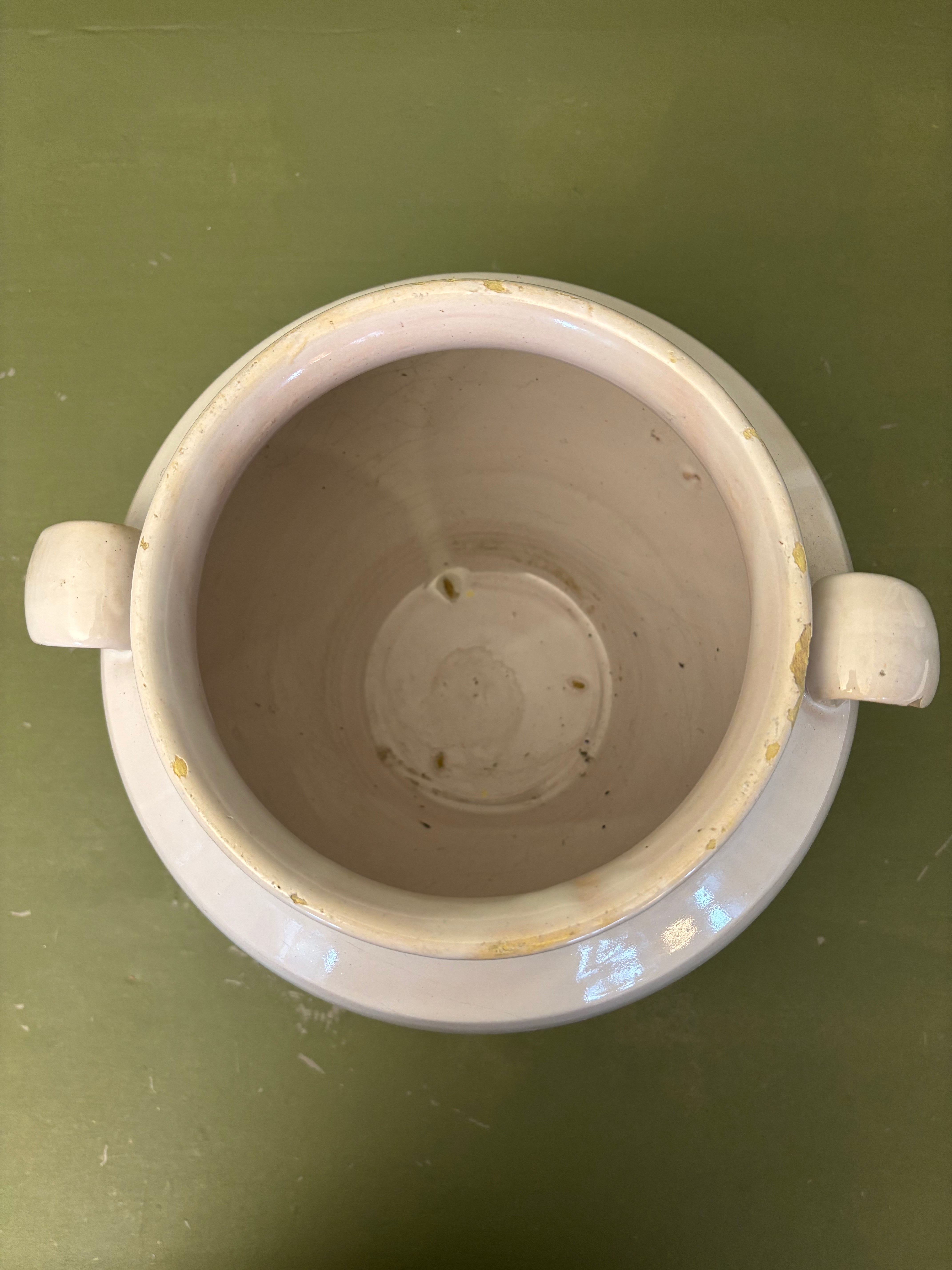 Fransk krukke, h23,5 cm.