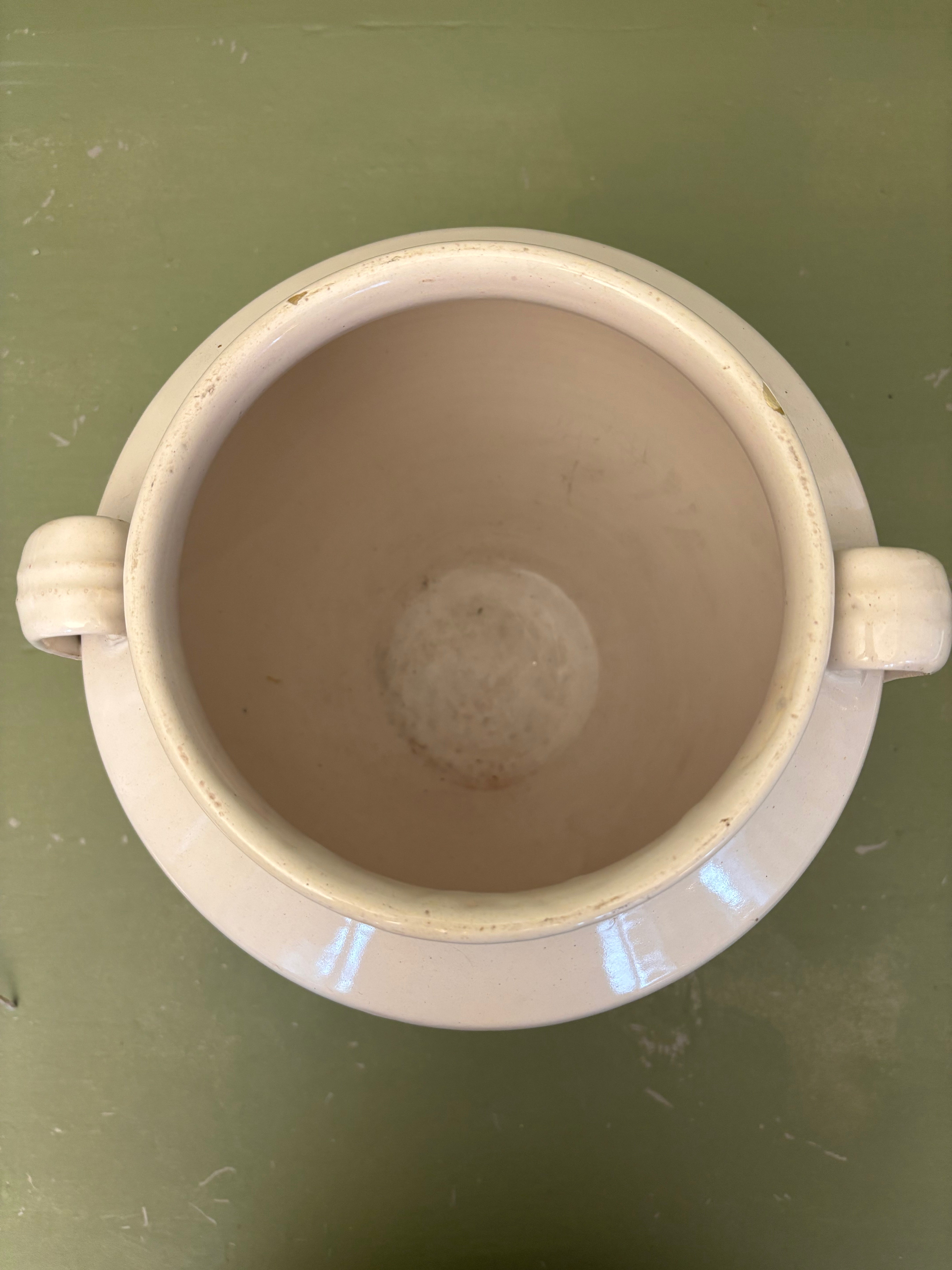Fransk krukke, h24,5 cm.