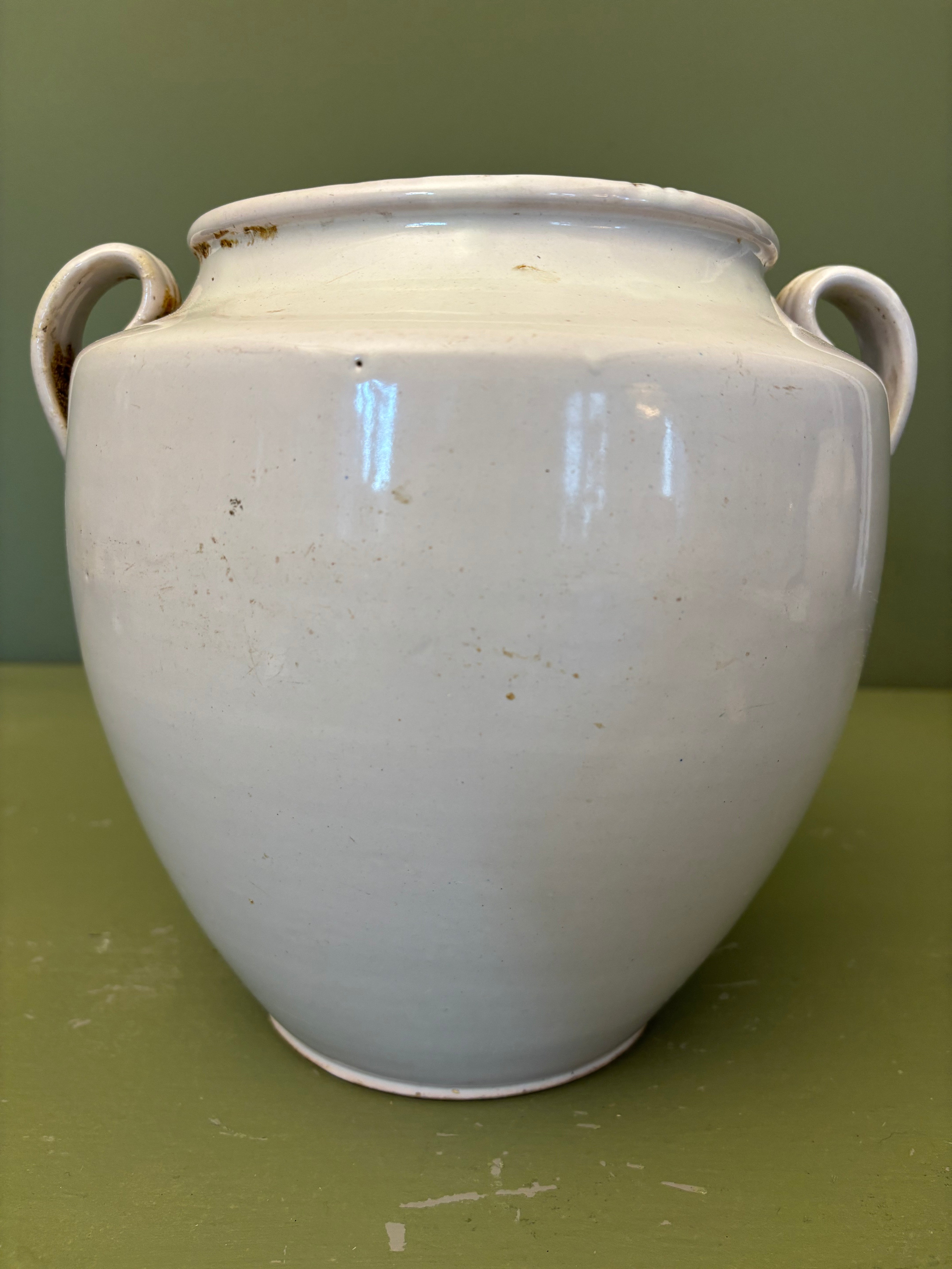 Fransk krukke, h22 cm.