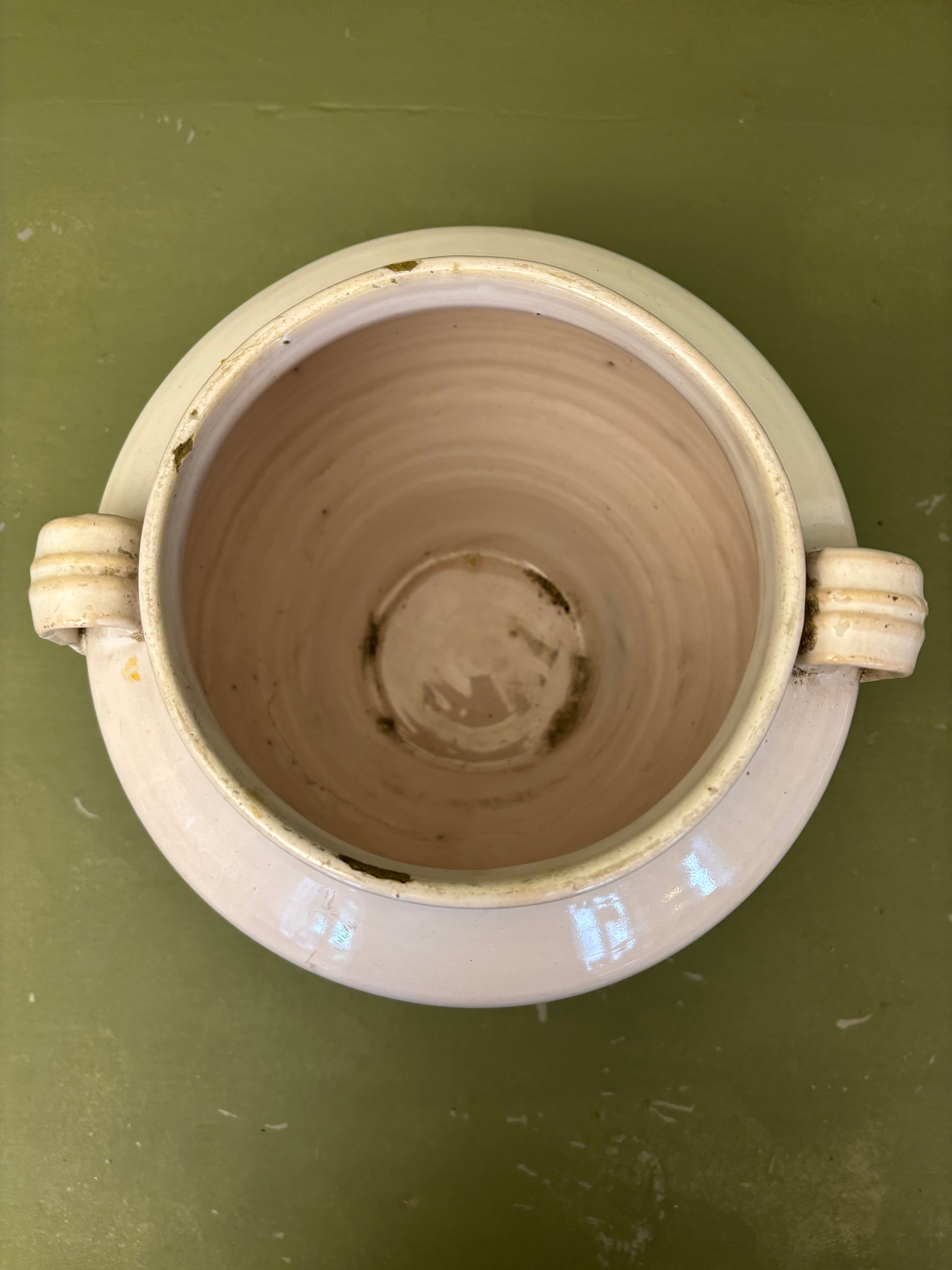 Fransk krukke, h21 cm.