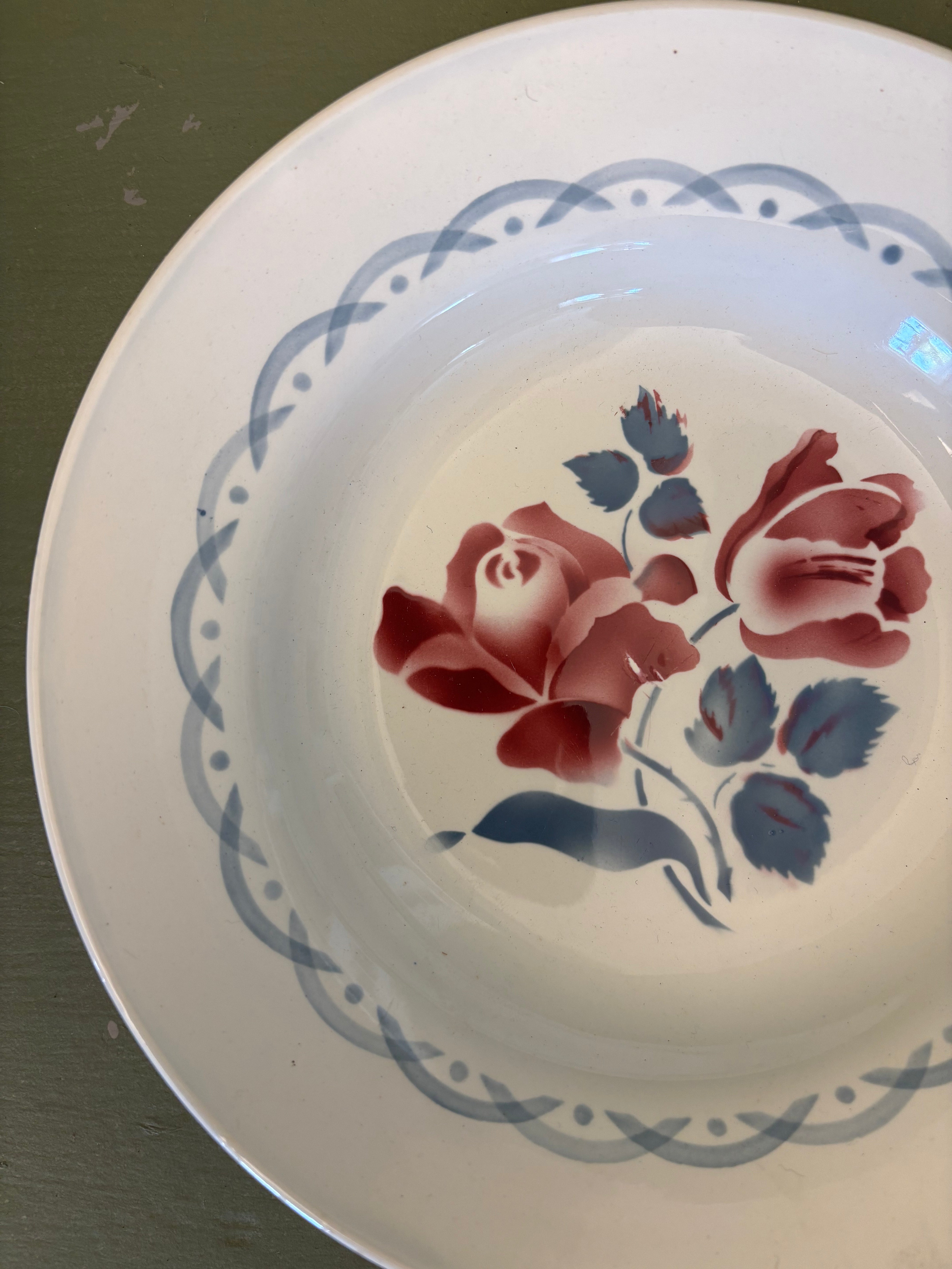 Franske dybe tallerkener, 6 stk. Ø23 cm.