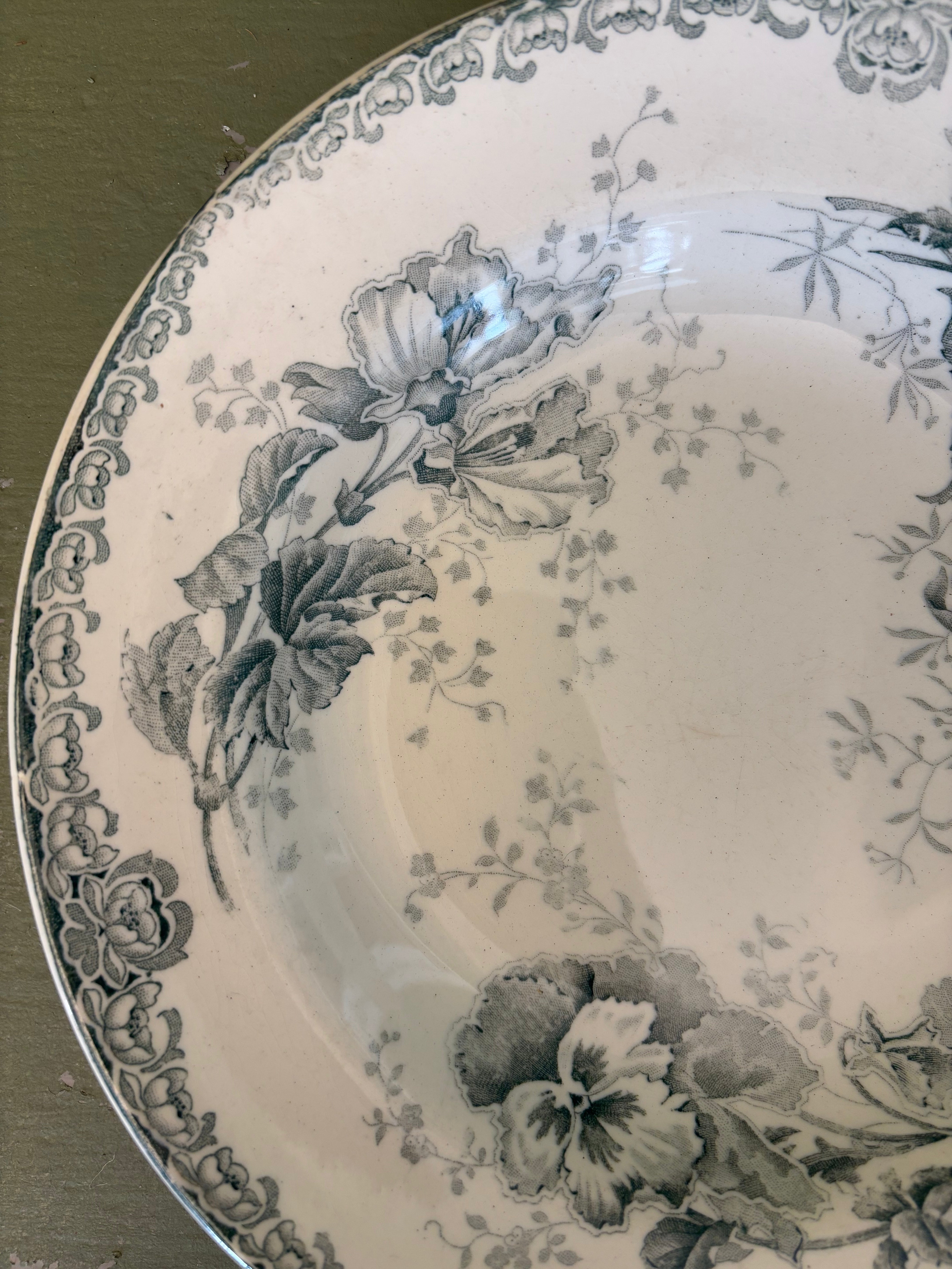 Franske dybe tallerkener, 6 stk. Ø23 cm.